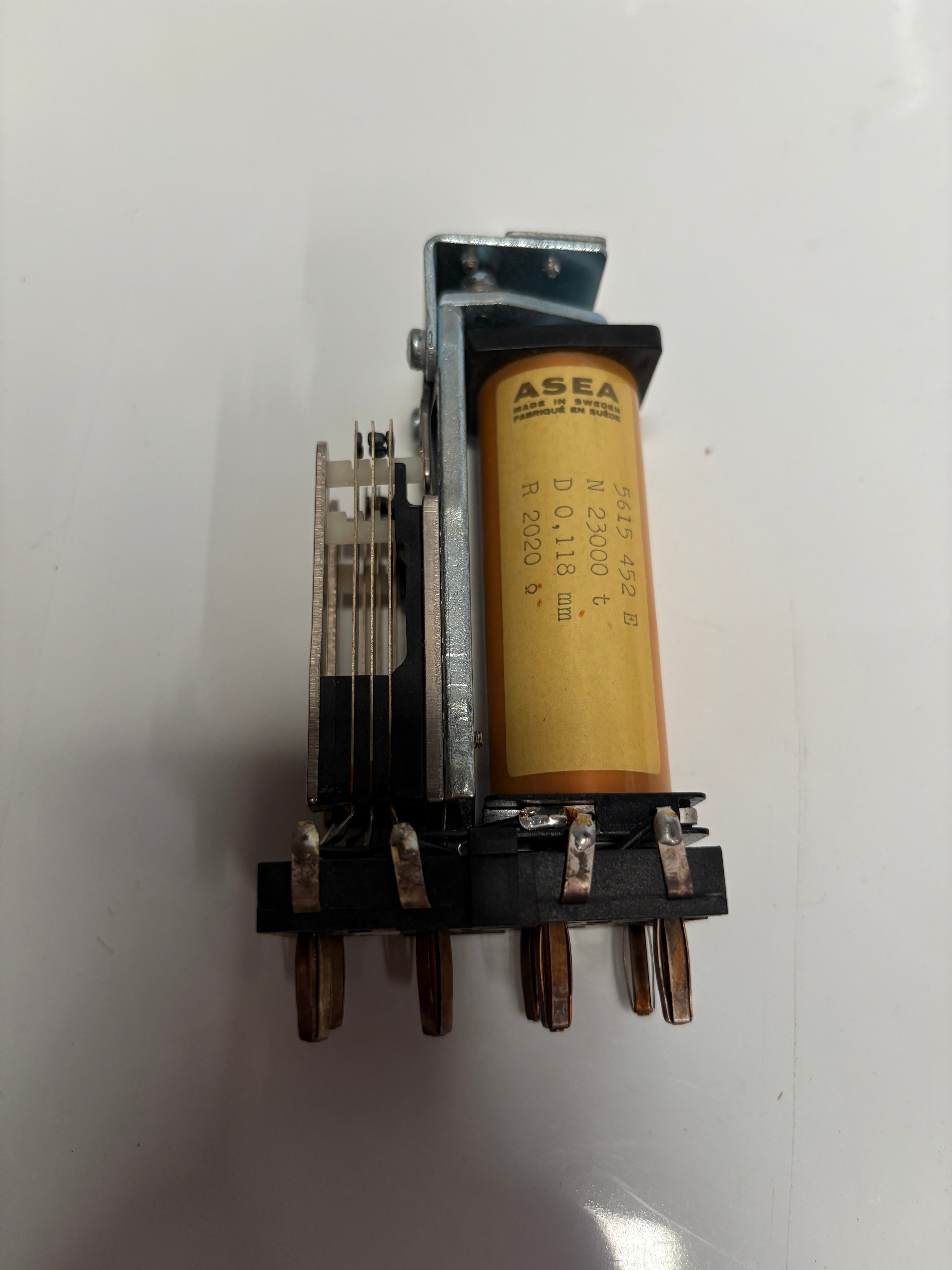 ABB / ASEA RRM 17-6004 RK 113 0365 Relay 48-55VDC Product Type Plug-in relay