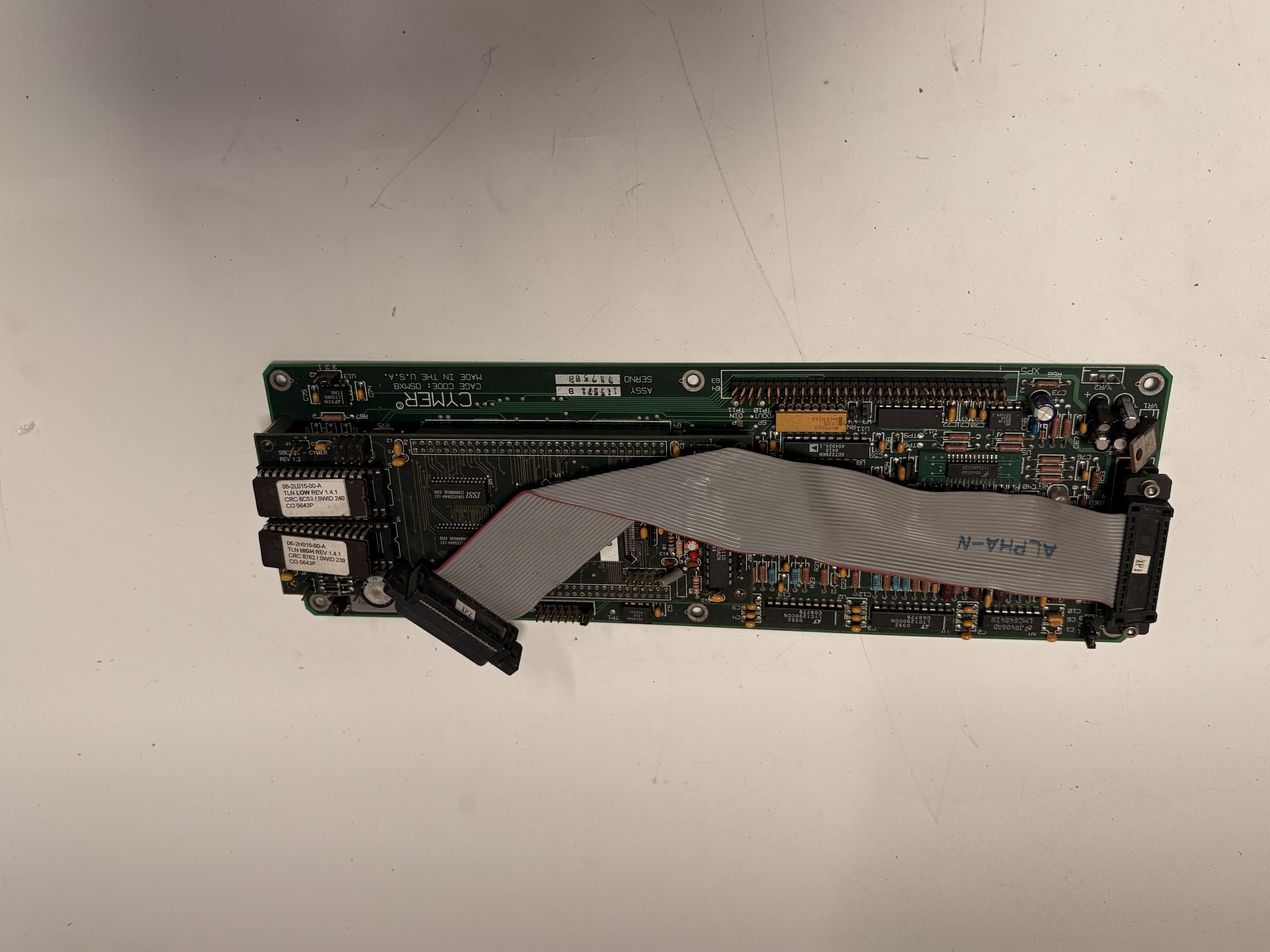 Cymer 113371 Rev B Laser System PCB Assembly 105520 Rev A