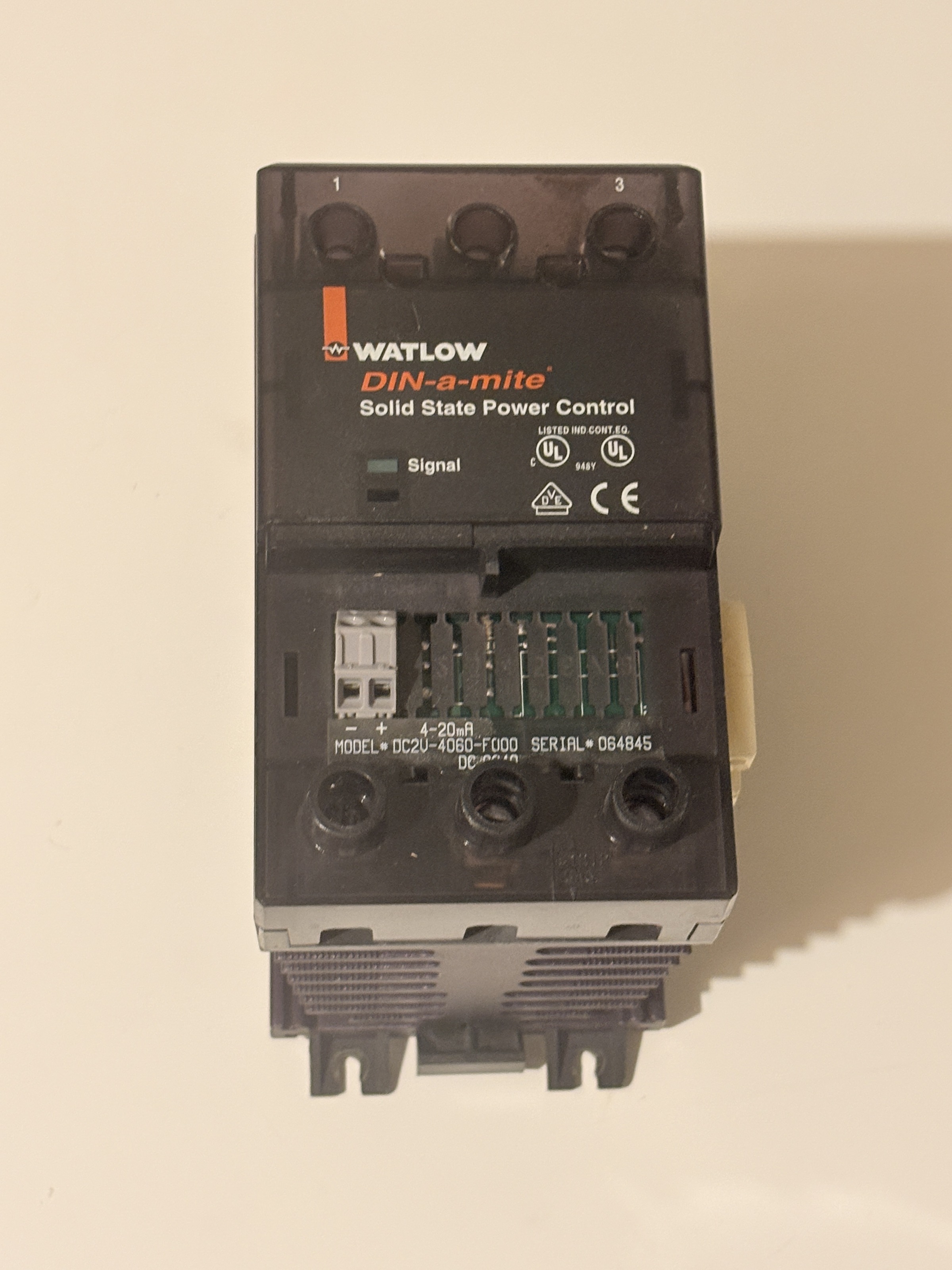 Watlow DC2U-4060-F000 DIN-A-MITE 40A SCR Controller