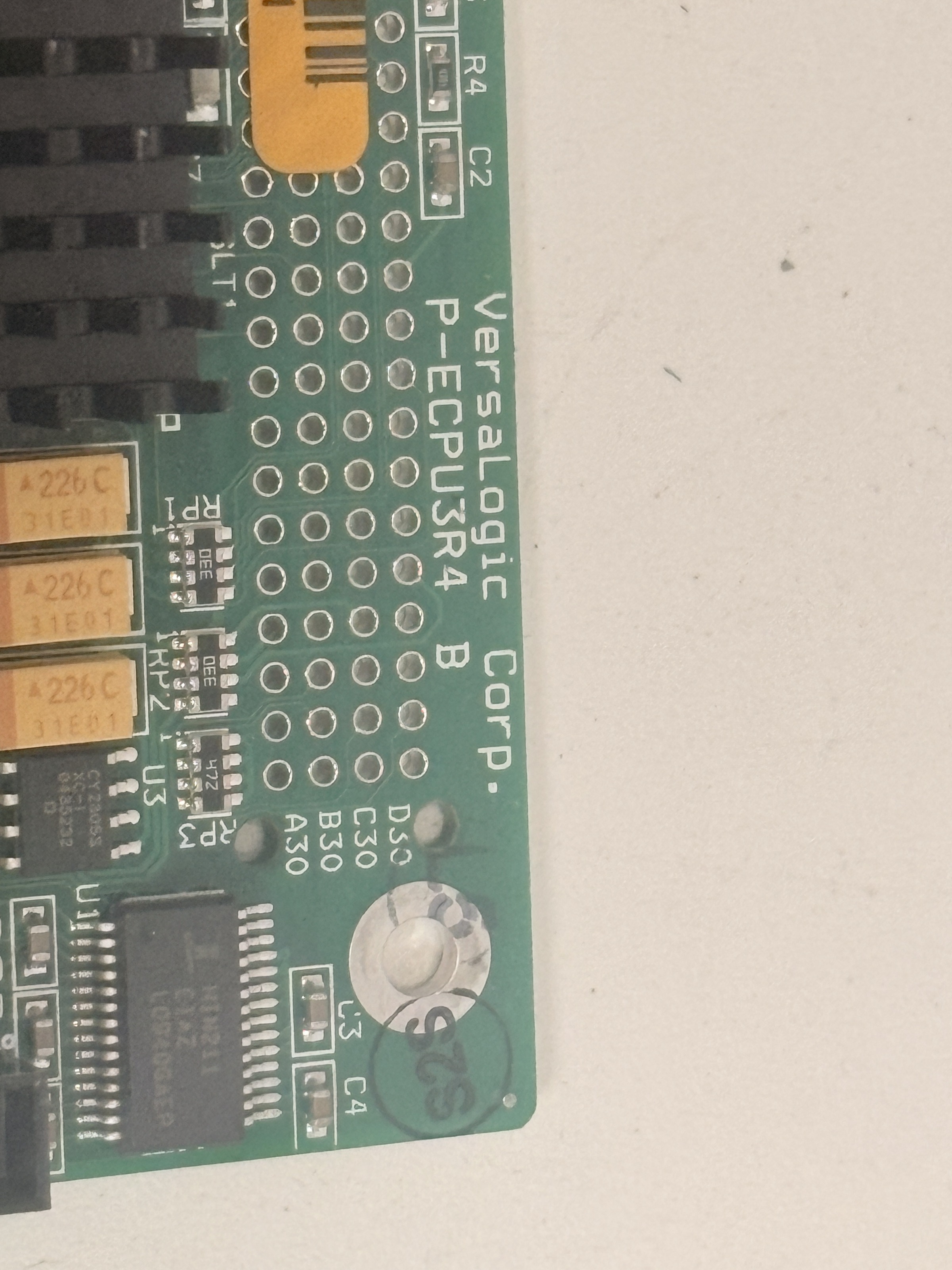 VersaLogic P-ECPU3R4 B AMO 0100-4429 PC/104 Control Board 2