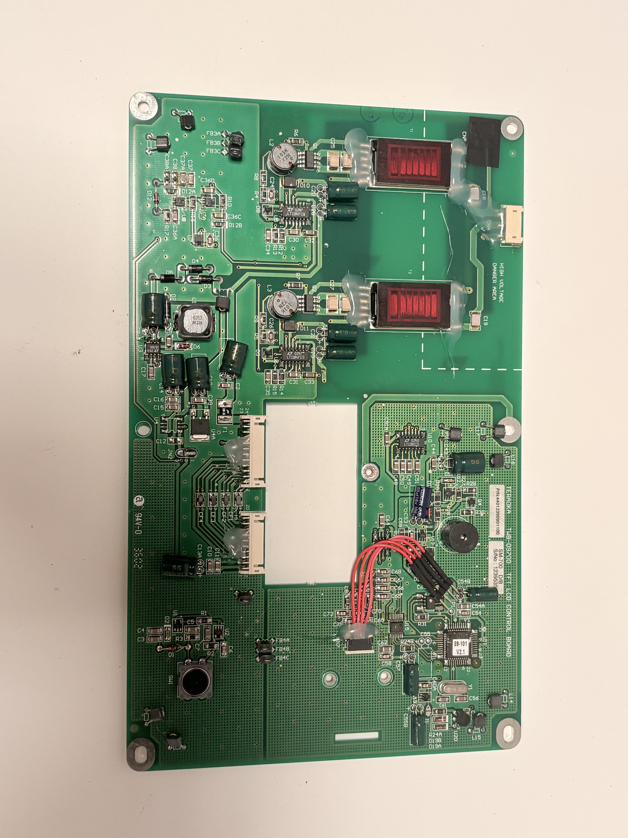 TERAOKA TNB-09700 SM-700 TFT LCD Controller PCB 4401339090100