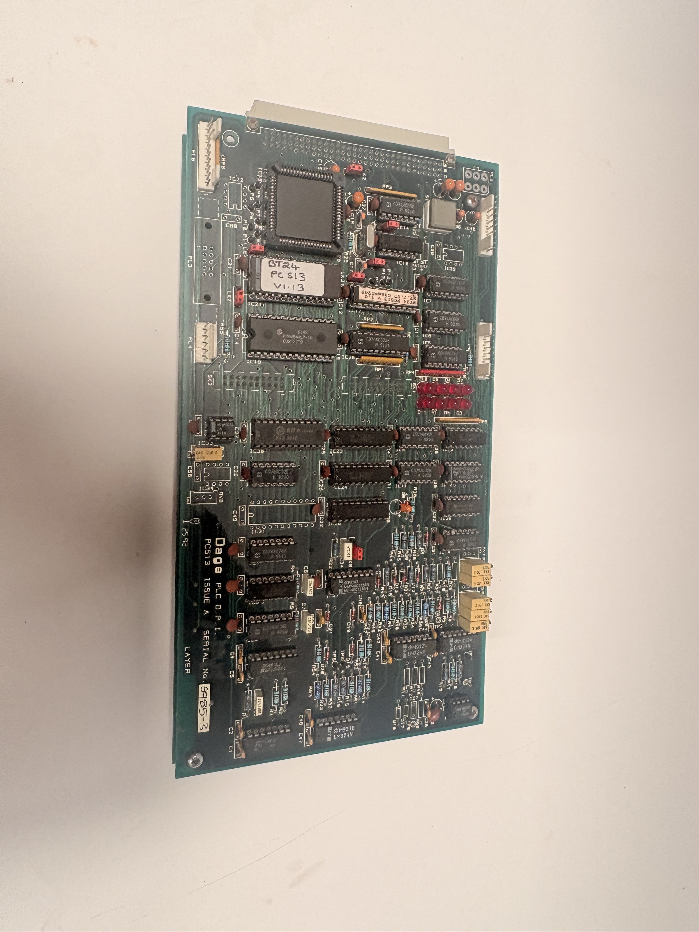 Dage PC513 Issue A DPI PLC Stacked Controller Circuit Board Assembly