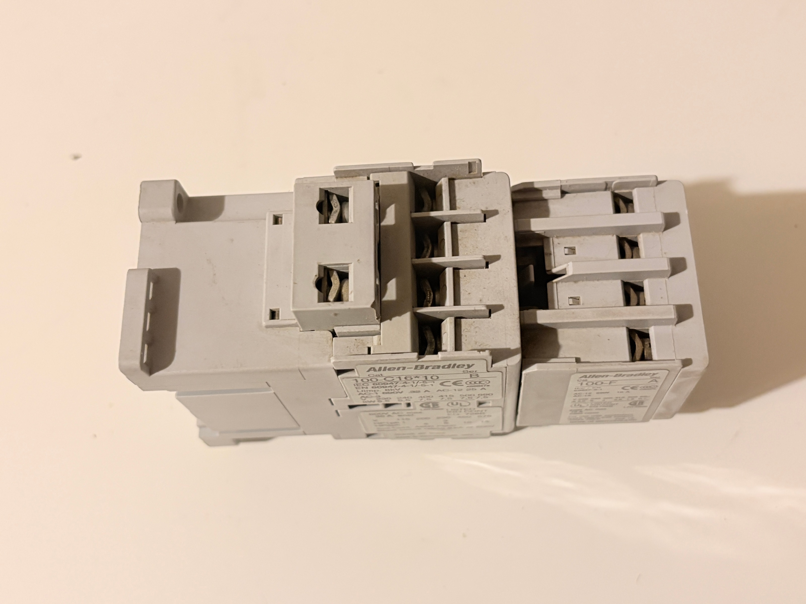Allen-Bradley 100-C16*10 16A Contactor with 100-F Auxiliary