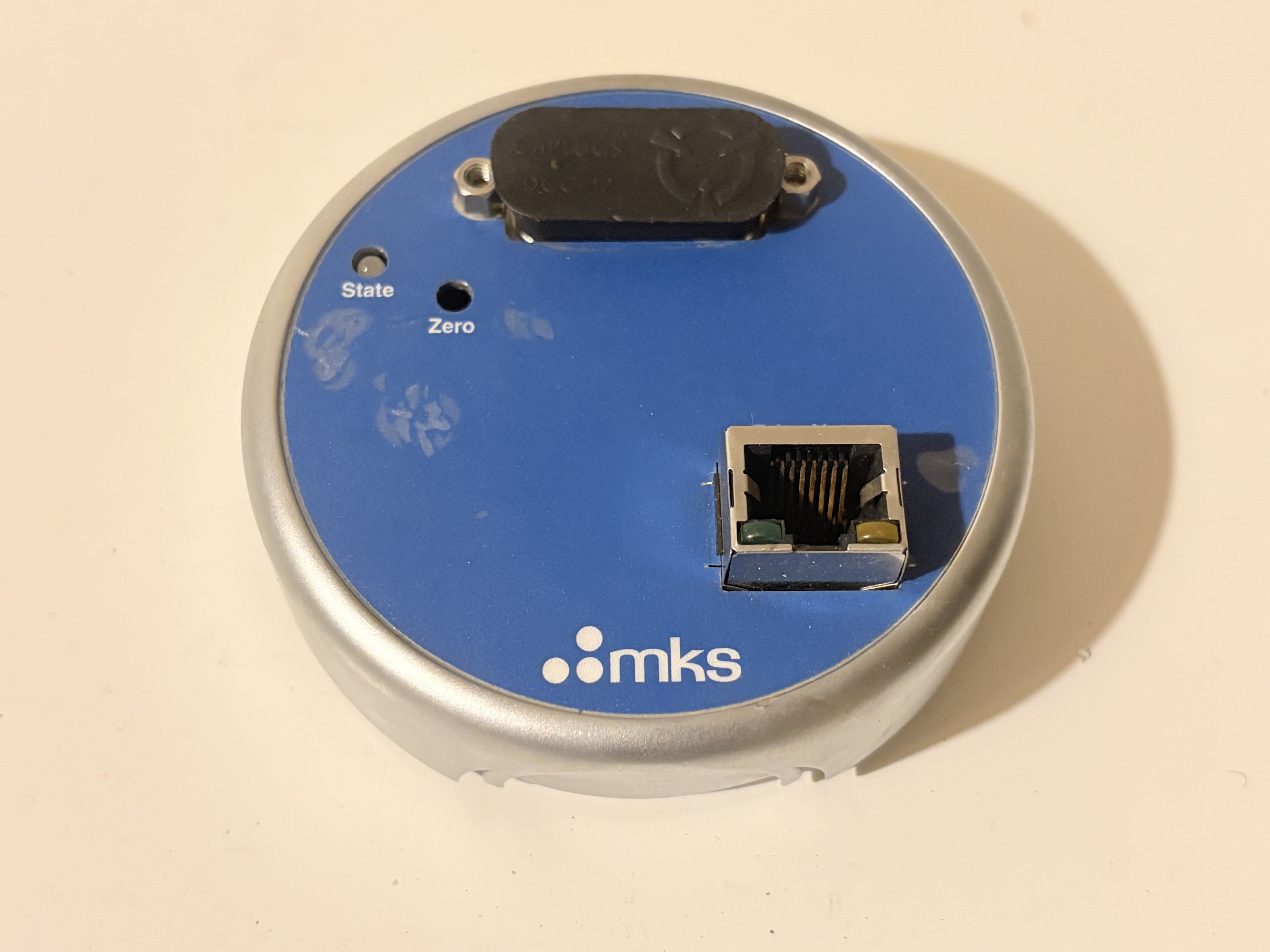 MKS Ethernet Vacuum Pressure Transducer with Dual Data Ports