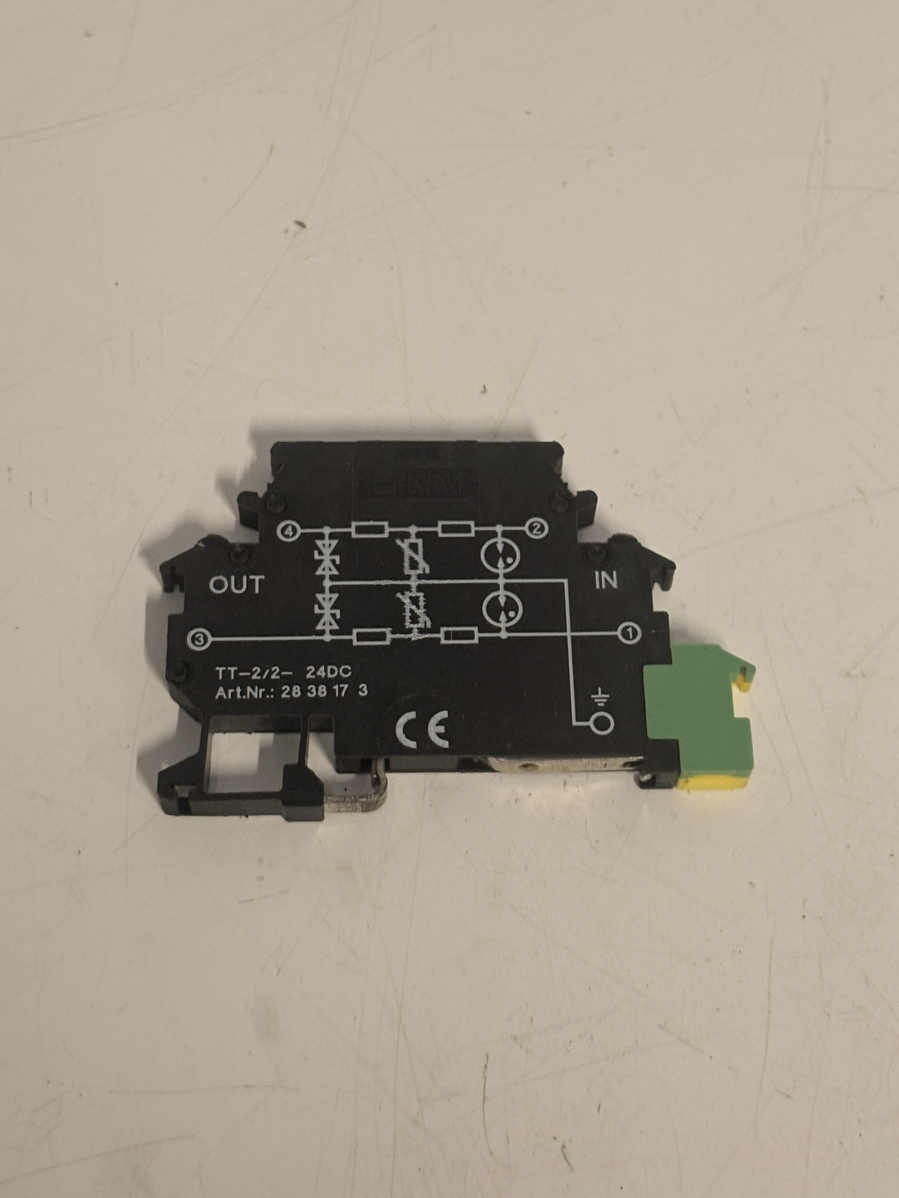 Phoenix Contact 2838173 TT-2/2-24DC TERMITRAB Surge Protection Module