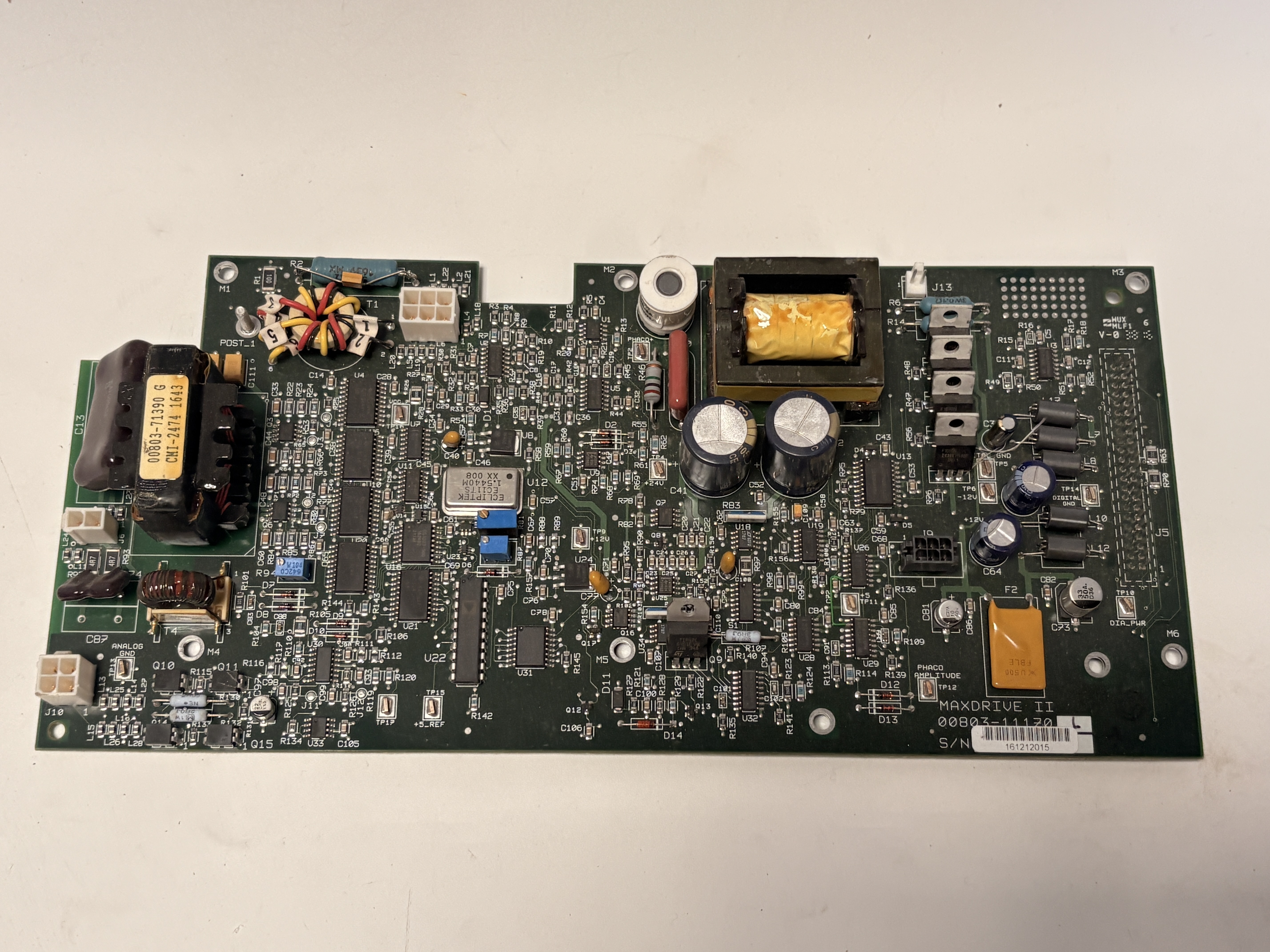 MAXDRIVE II 00803-11130 PHACO AMPLITUDE Medical Device Driver PCB