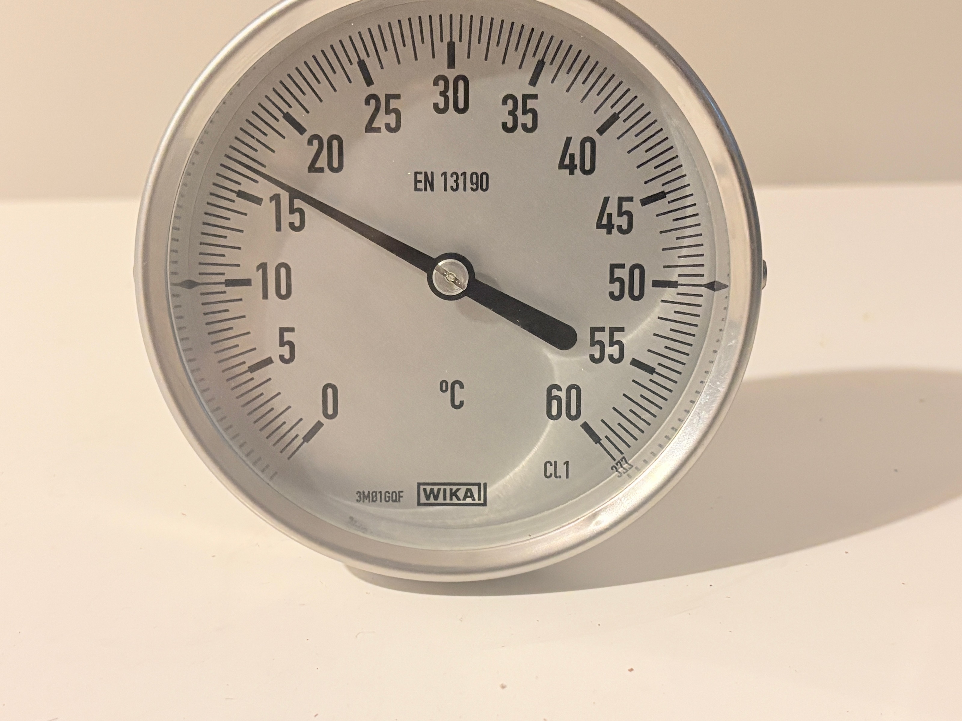 WIKA 3MB1G0F 0-60°C CL1 Dial Thermometer with Stem