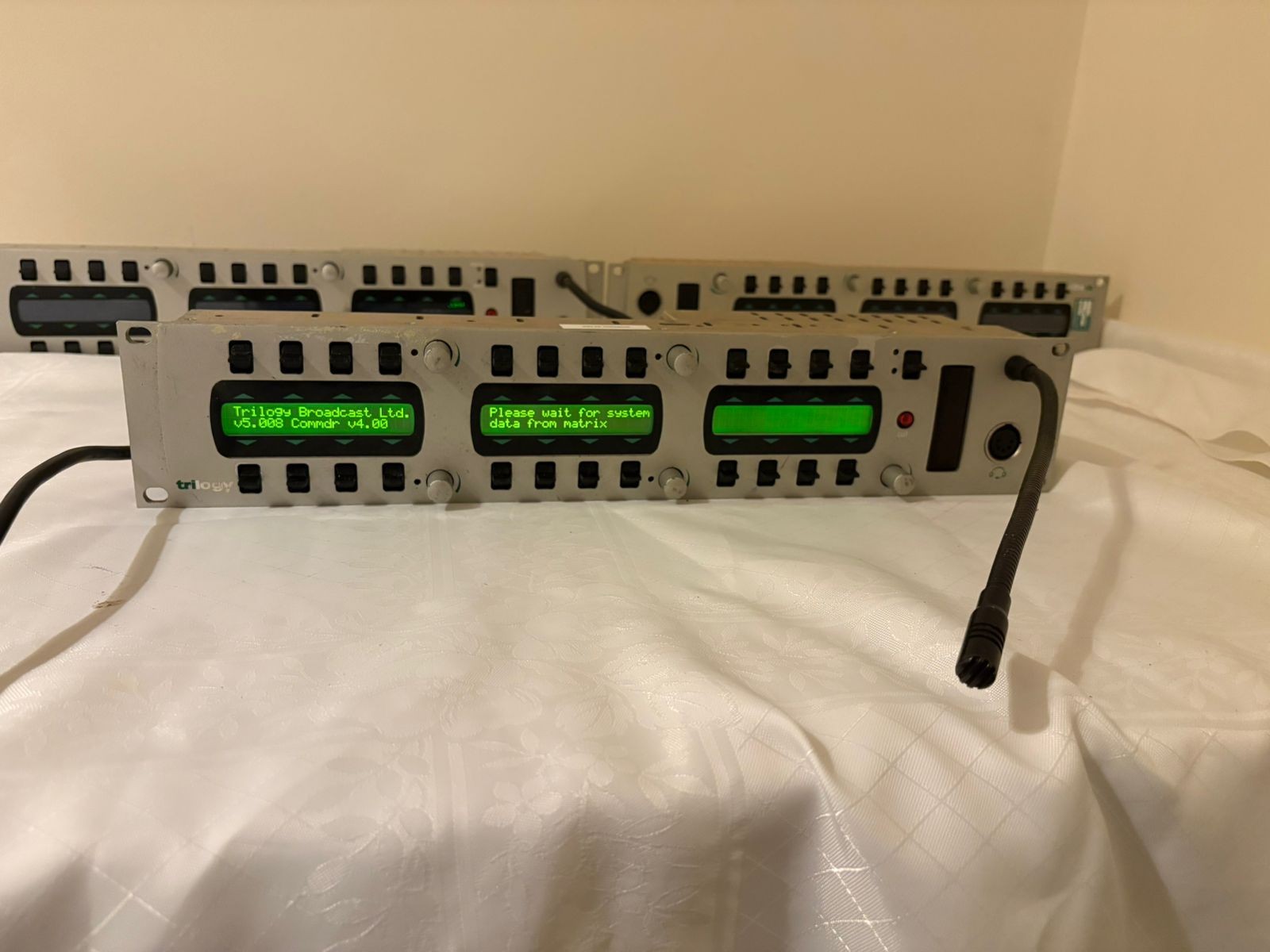 x5 Trilogy Commander 24 channel Intercom Talk Back Panels 2