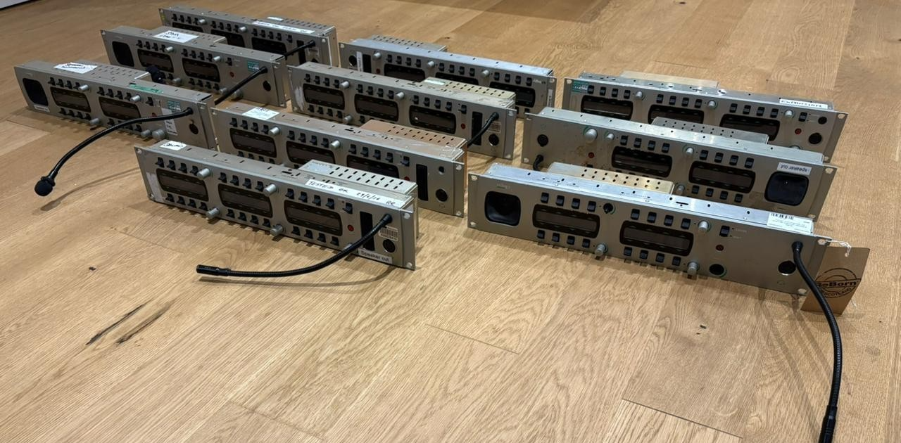 10x Trilogy Commander 16/24 Channels Talkback Panels for Spares/Repairs