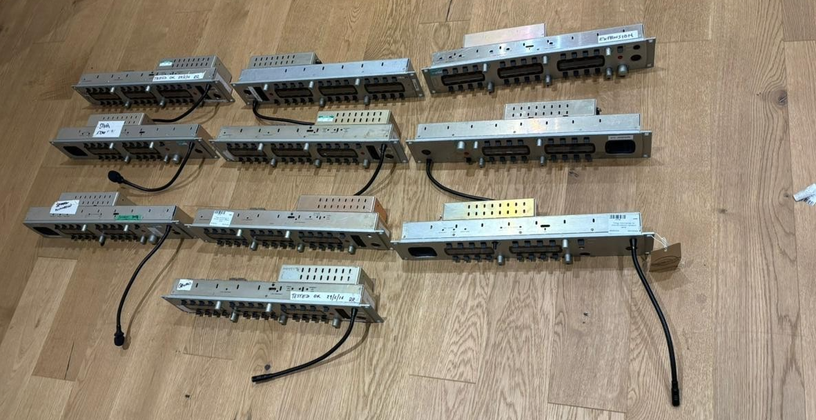 10x Trilogy Commander 16/24 Channels Talkback Panels for Spares/Repairs 3