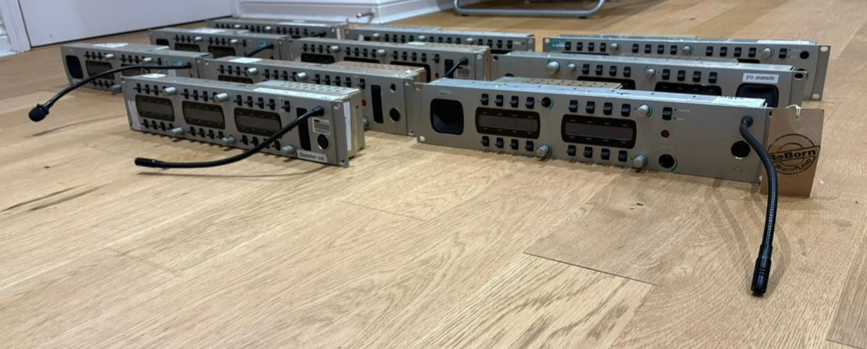 10x Trilogy Commander 16/24 Channels Talkback Panels for Spares/Repairs 4
