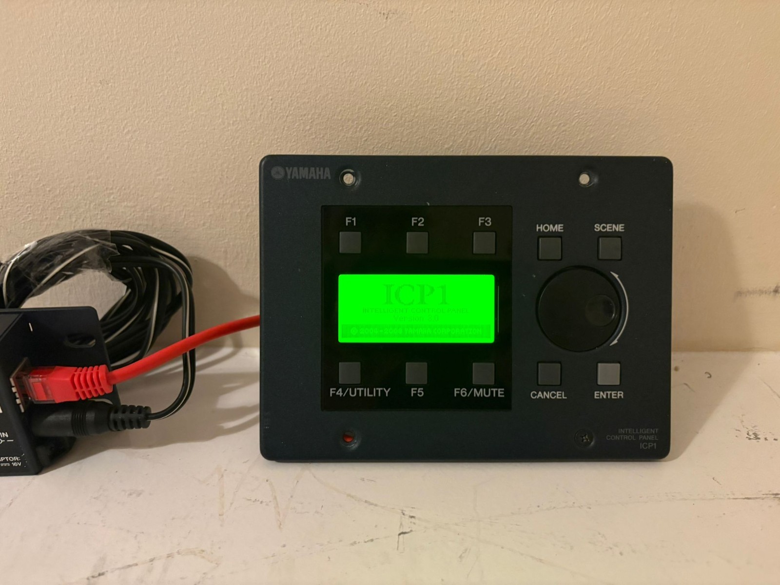 YAMAHA ICP1 Intelligent Control Panel with ICP1 Adapter Box, Power Supply,Cables 3