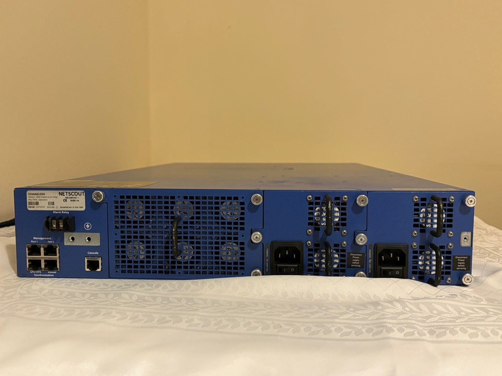 NETSCOUT vBroker 220 PFS-2204 Packet Flow Switch 24-Port 240Gbps 2RU 4