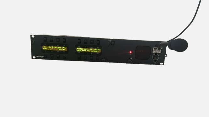 19" 2U Trilogy Mercury 16 Channel Intercom Talkback Panel System Rackmount 1.6