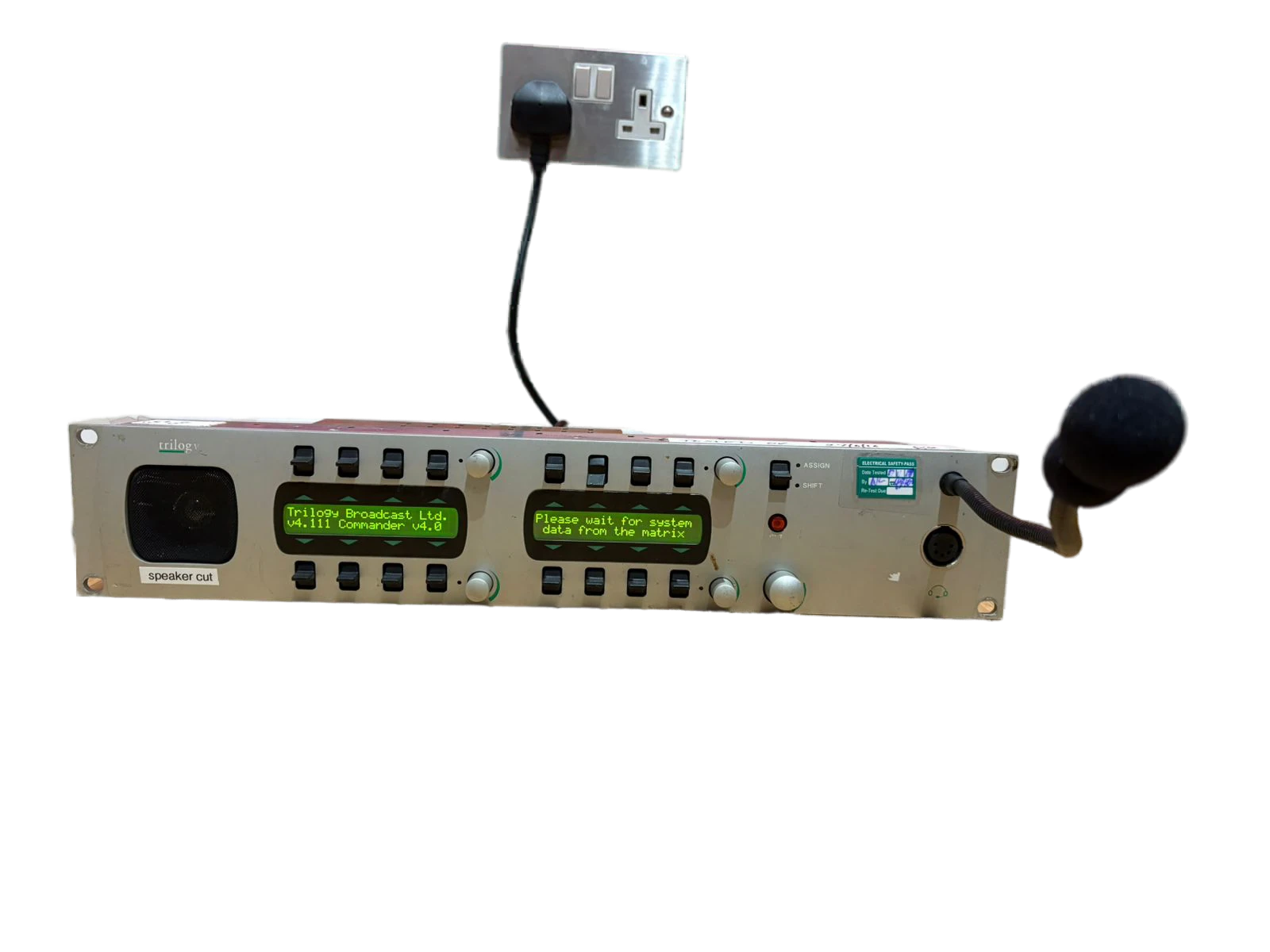 Trilogy Commander 16 channel Intercom Talk Back Panel v4.111 Commander v4.0