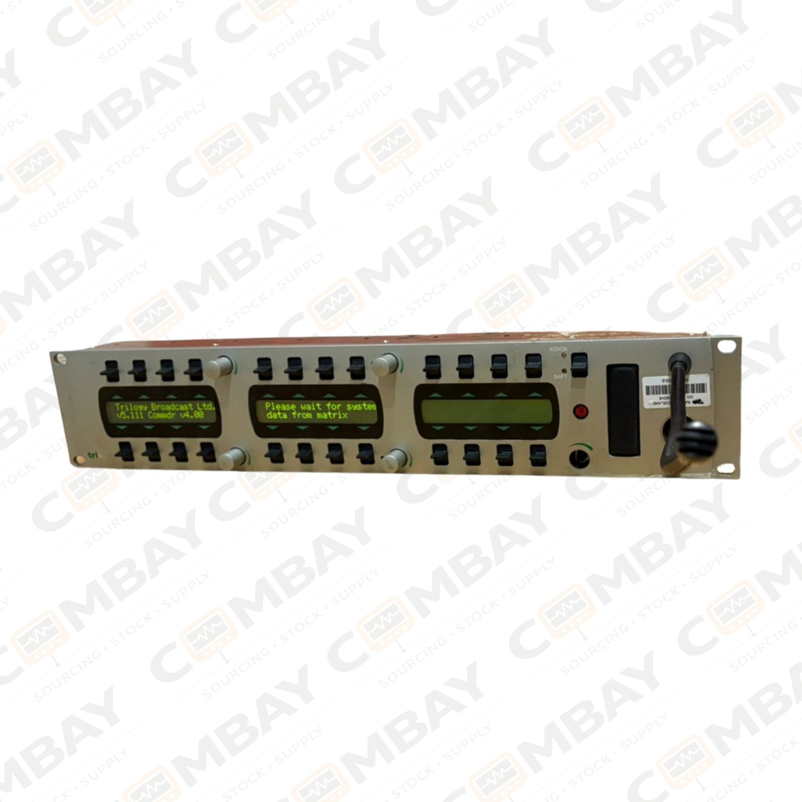 Trilogy Commander 24 channel Intercom Talk Back Panel v5.111 v4.00
