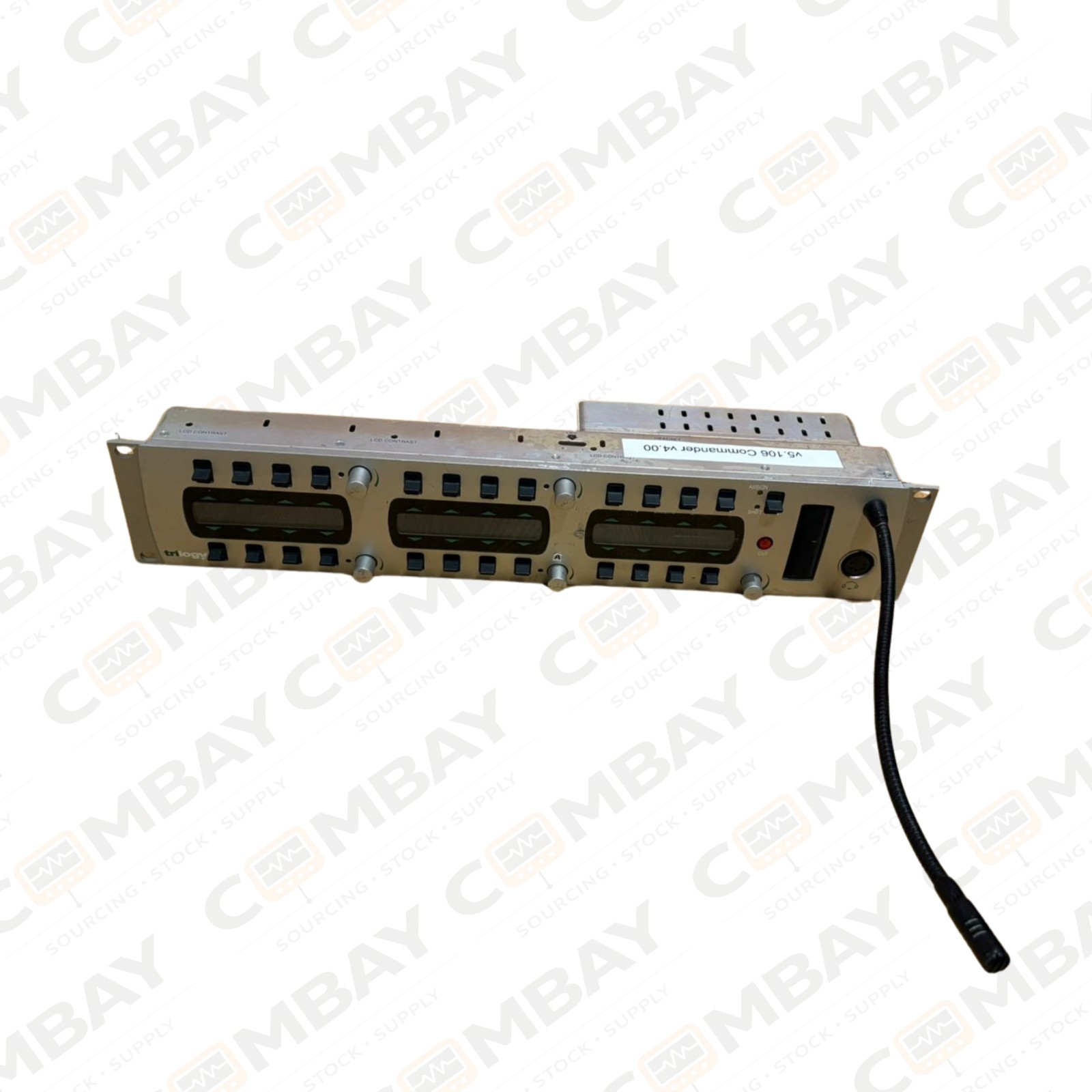 Trilogy Commander 24 channel Intercom Talk Back Panel v5.106 Commander v4.00