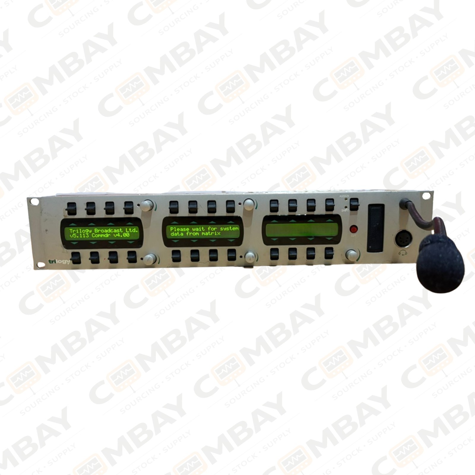 Trilogy Commander 24 channel Intercom Talk Back Panel v5.113 Commander v4.00