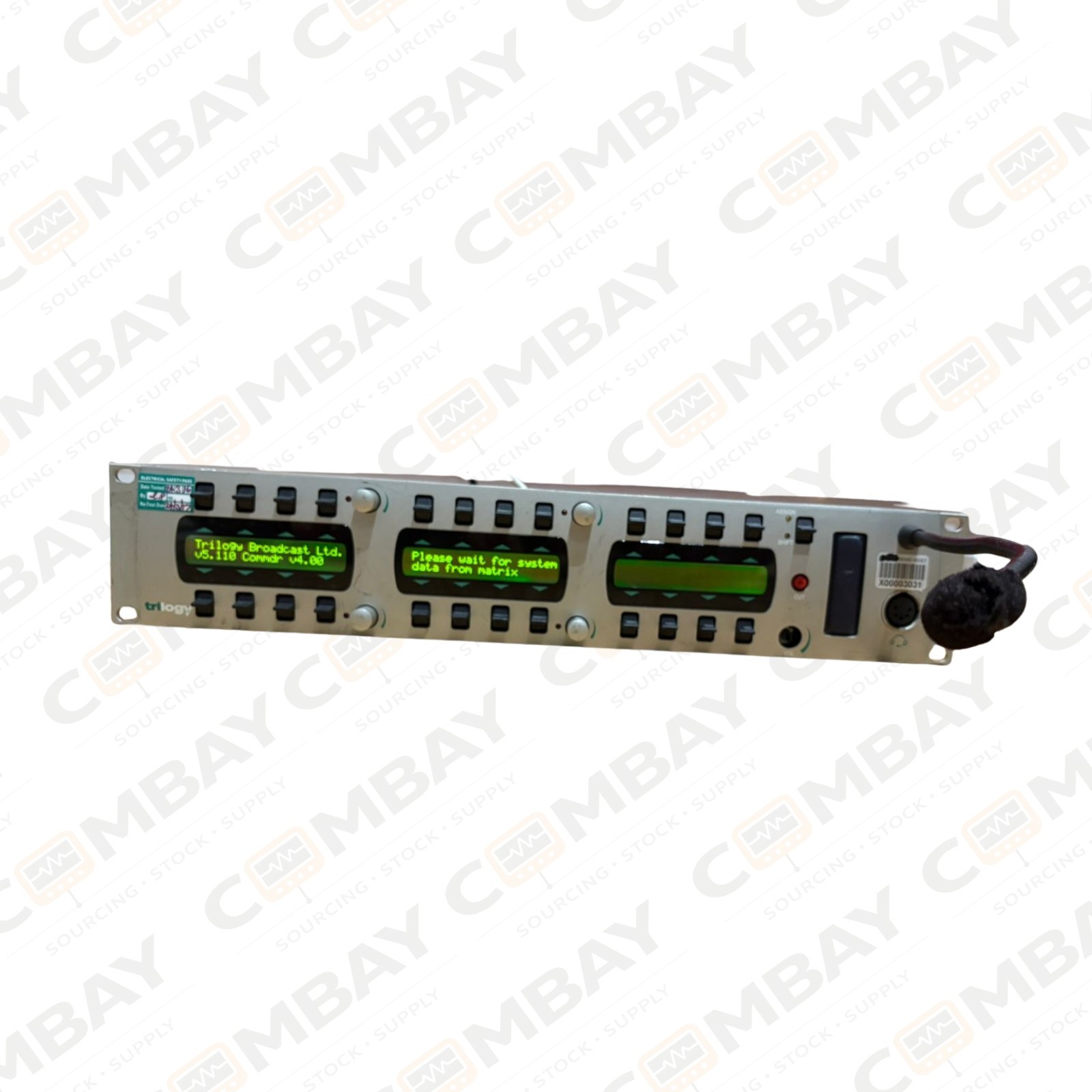 Trilogy Commander 24 channel Intercom Talk Back Panel v5.110 Commander v4.00