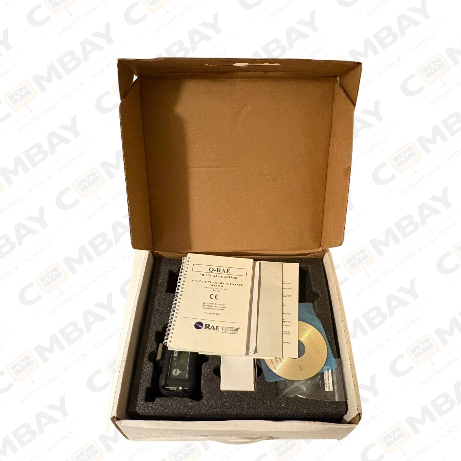 QRAE PGM50-Q Multiple Gas Detector with all accessories & software -Complete Kit