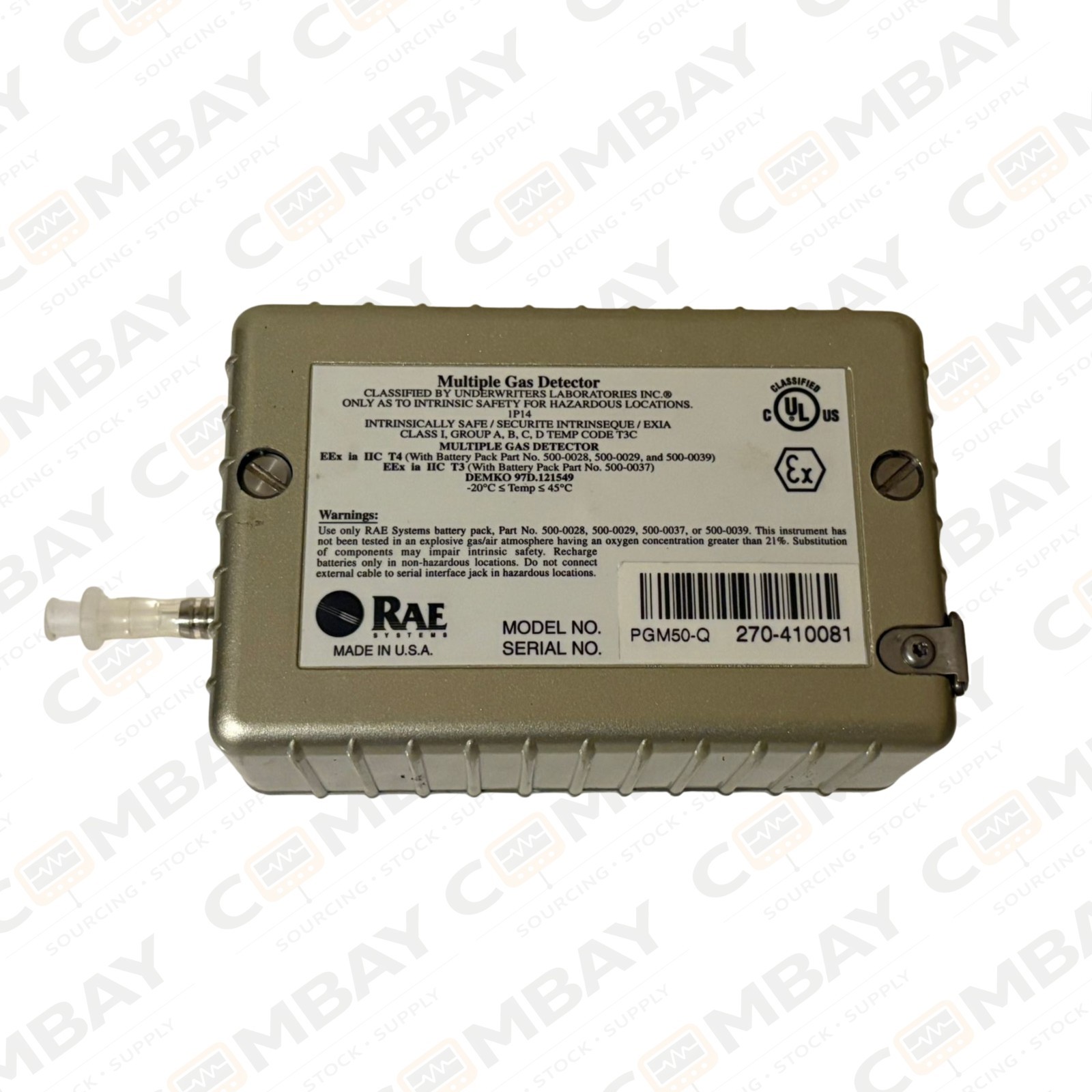 QRAE PGM50-Q Multiple Gas Detector with all accessories & software -Complete Kit 6