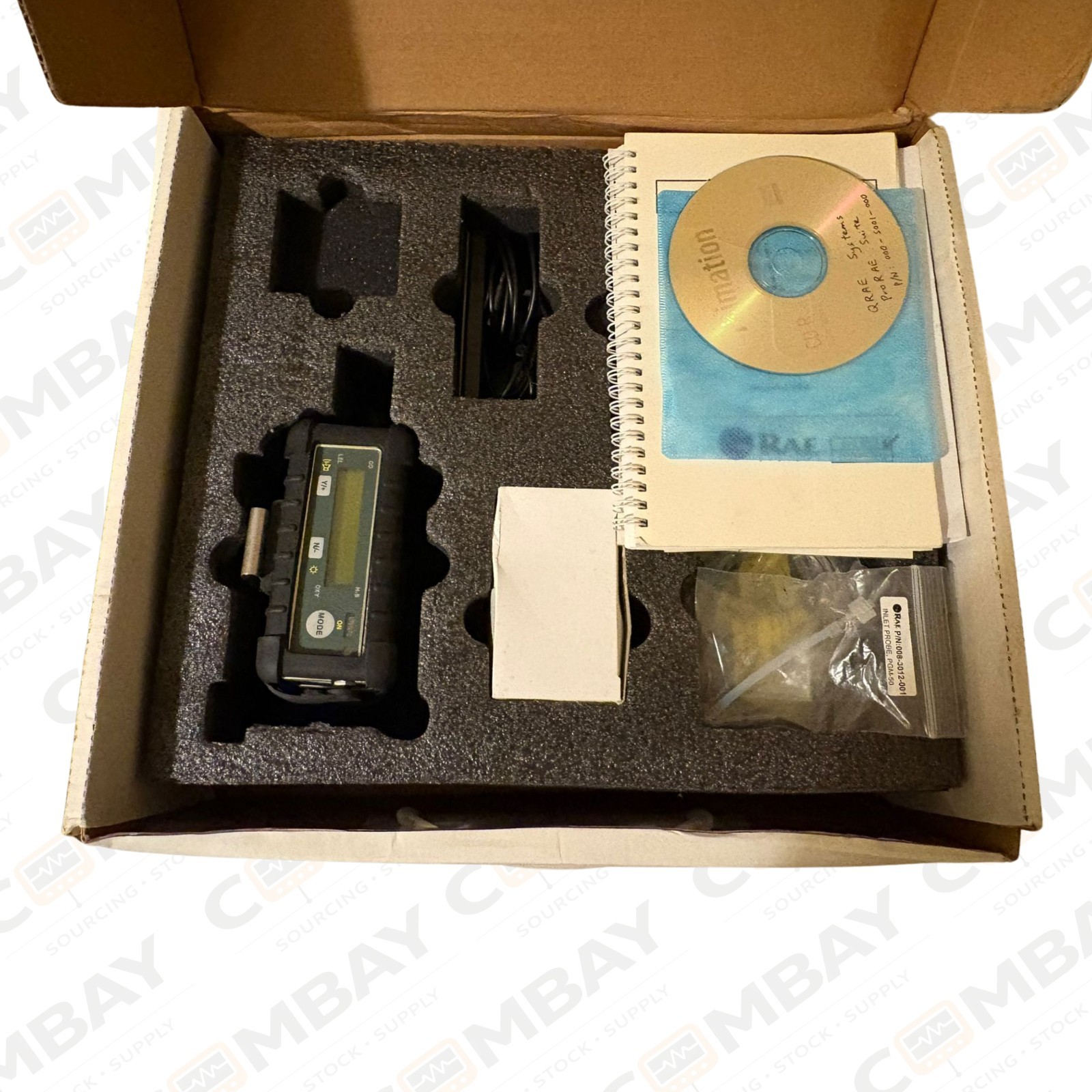 QRAE PGM50-Q Multiple Gas Detector with all accessories & software -Complete Kit 8