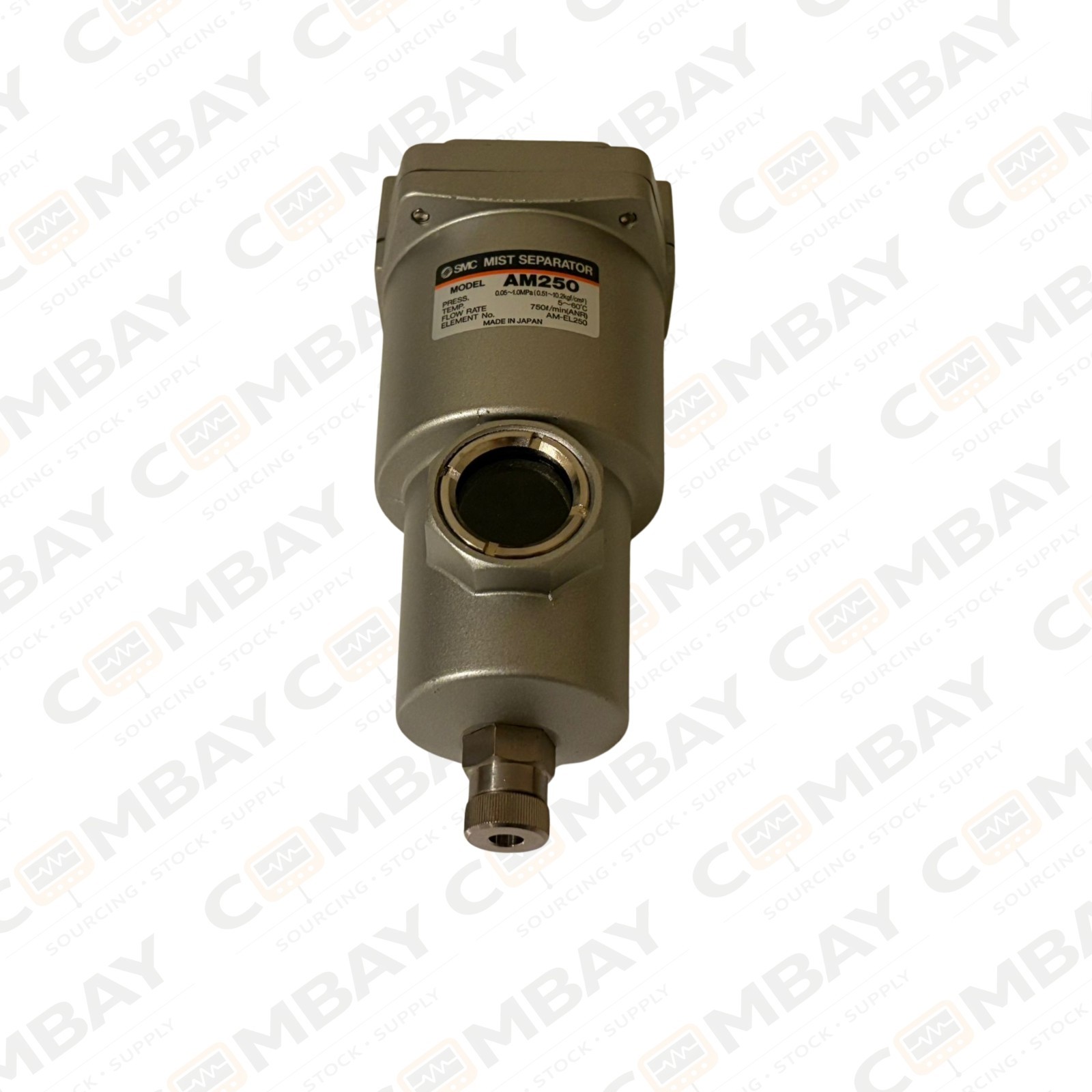 SMC Pneumatics Mist Separator AM250-02B New w/ accessories 2