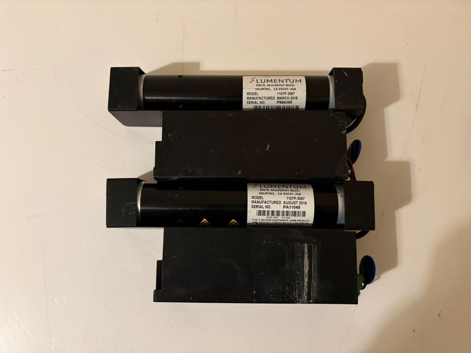 Lumentum 1107P-3567 1007450 Laser Replacement Unit Matrix Q101A 4