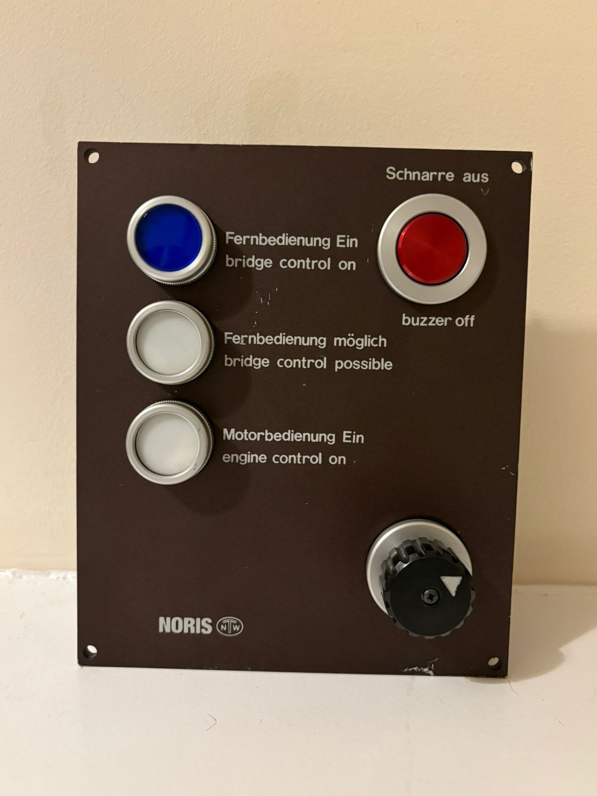 Noris 0207 7483 Engine Bridge Control Panel for Marine Remote Control System