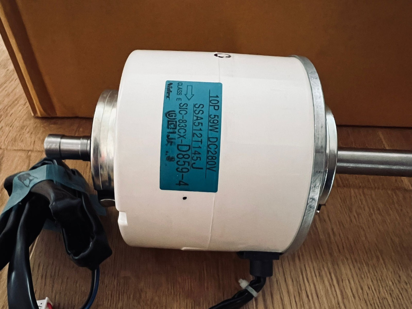 Mitsubishi MHI SSA512T145J DC Fan Motor 10P 280V 59W 4