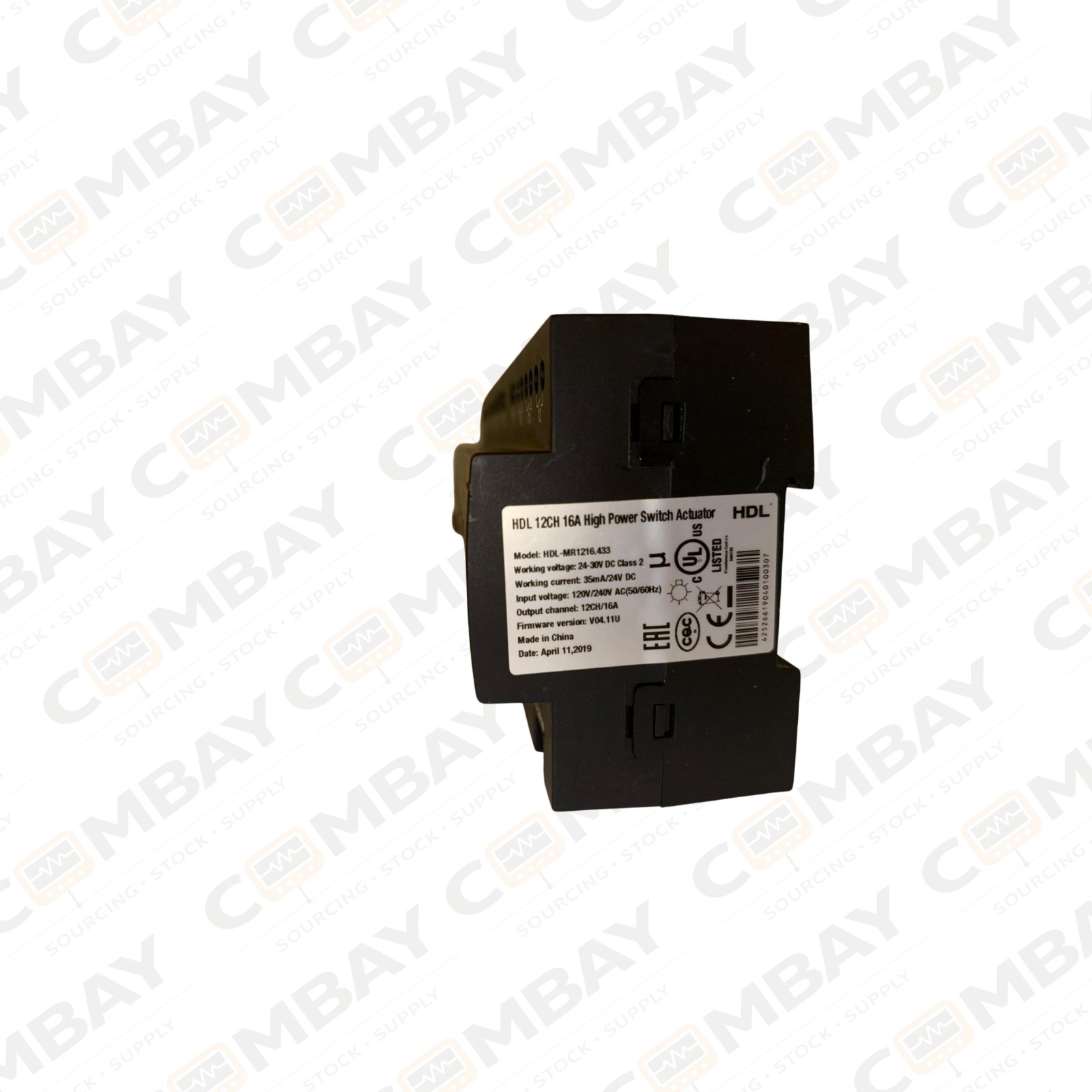 HDL 12CH 16A High Power Switch Actuator HDL-MR1215.433 Tested Working 2