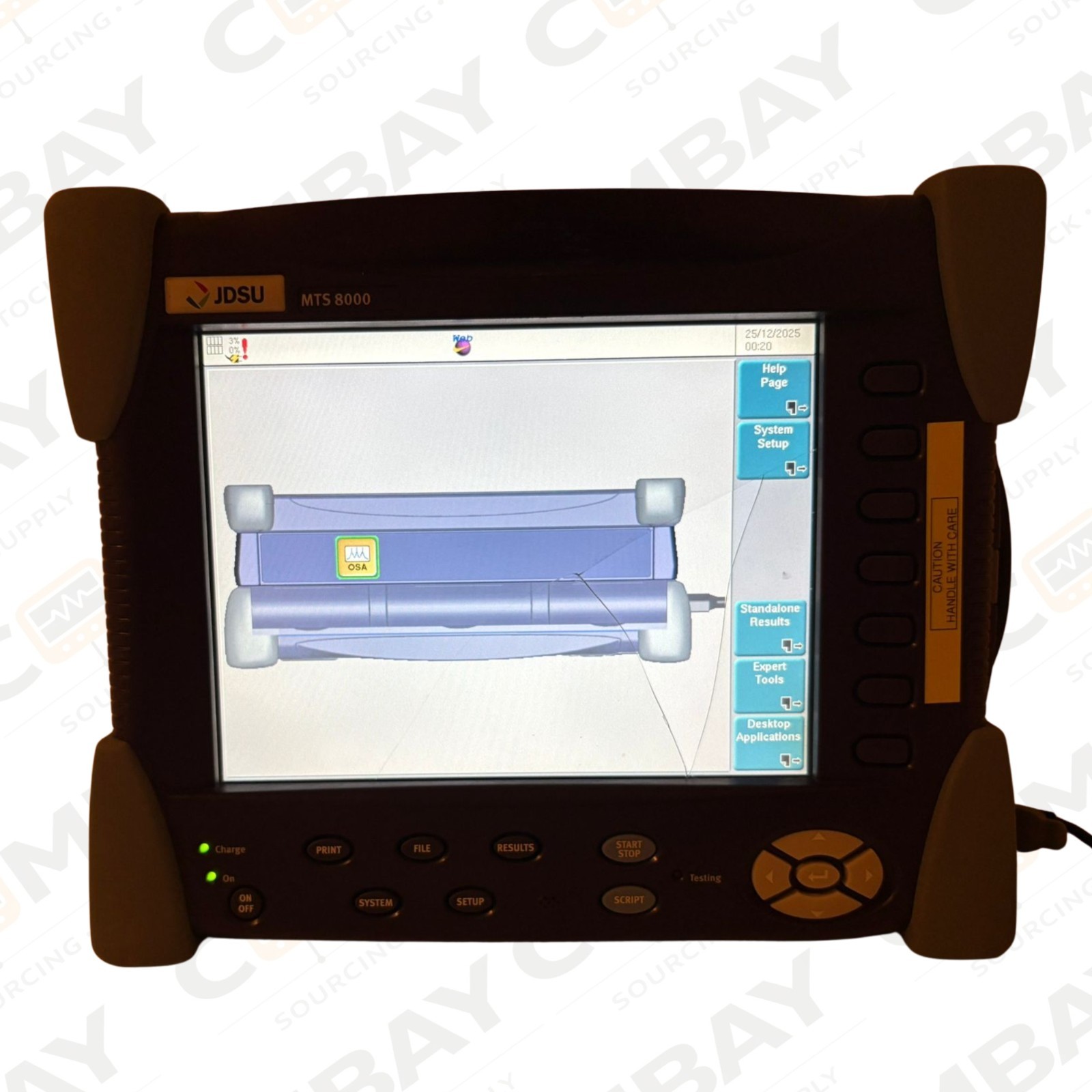 JDSU MTS-8000 Telecom Fiber Tester w/ OSA-500 OSA Module 5