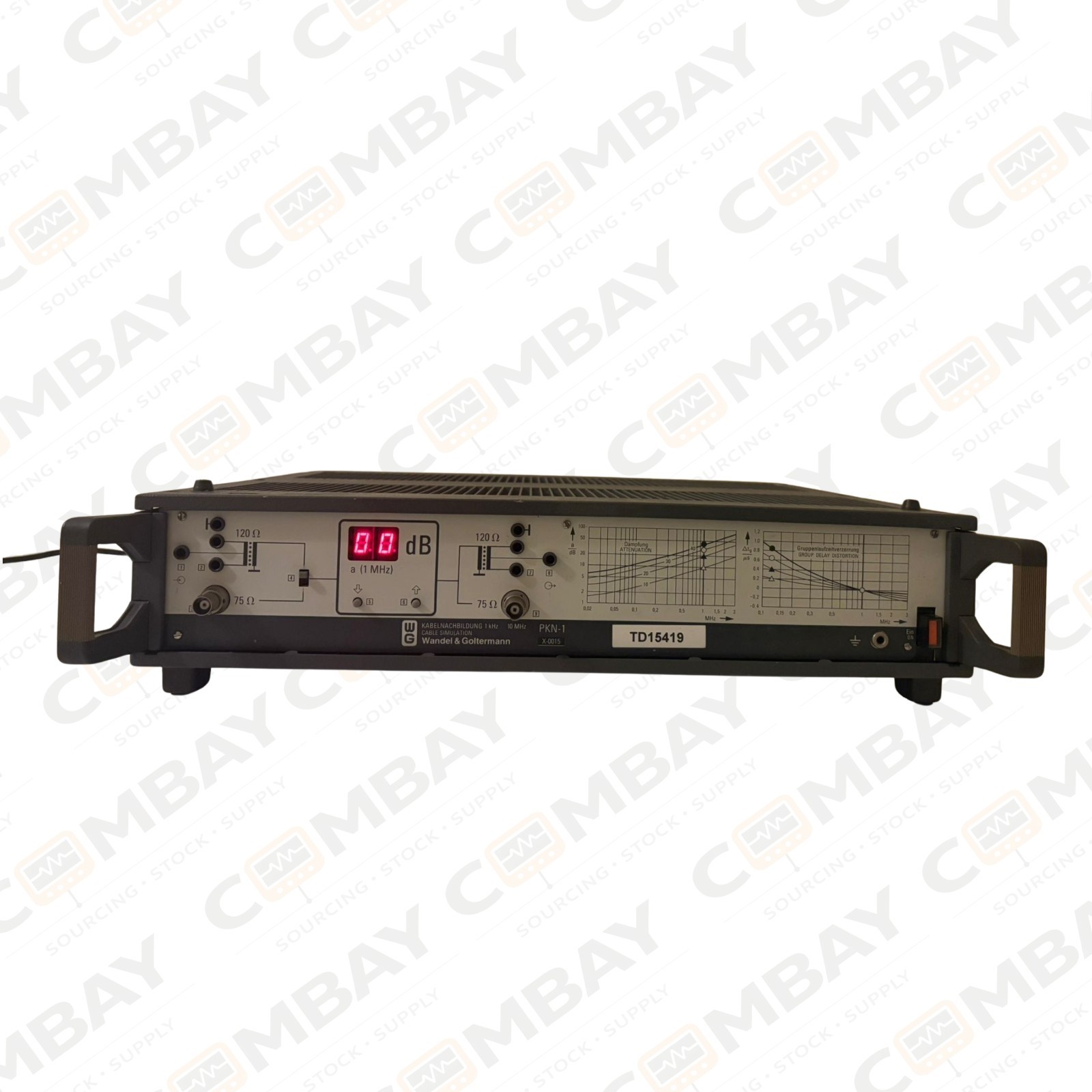 Wandel & Goltermann PKN-1 Cable Simulator 1kHz–10MHz Test Instrument