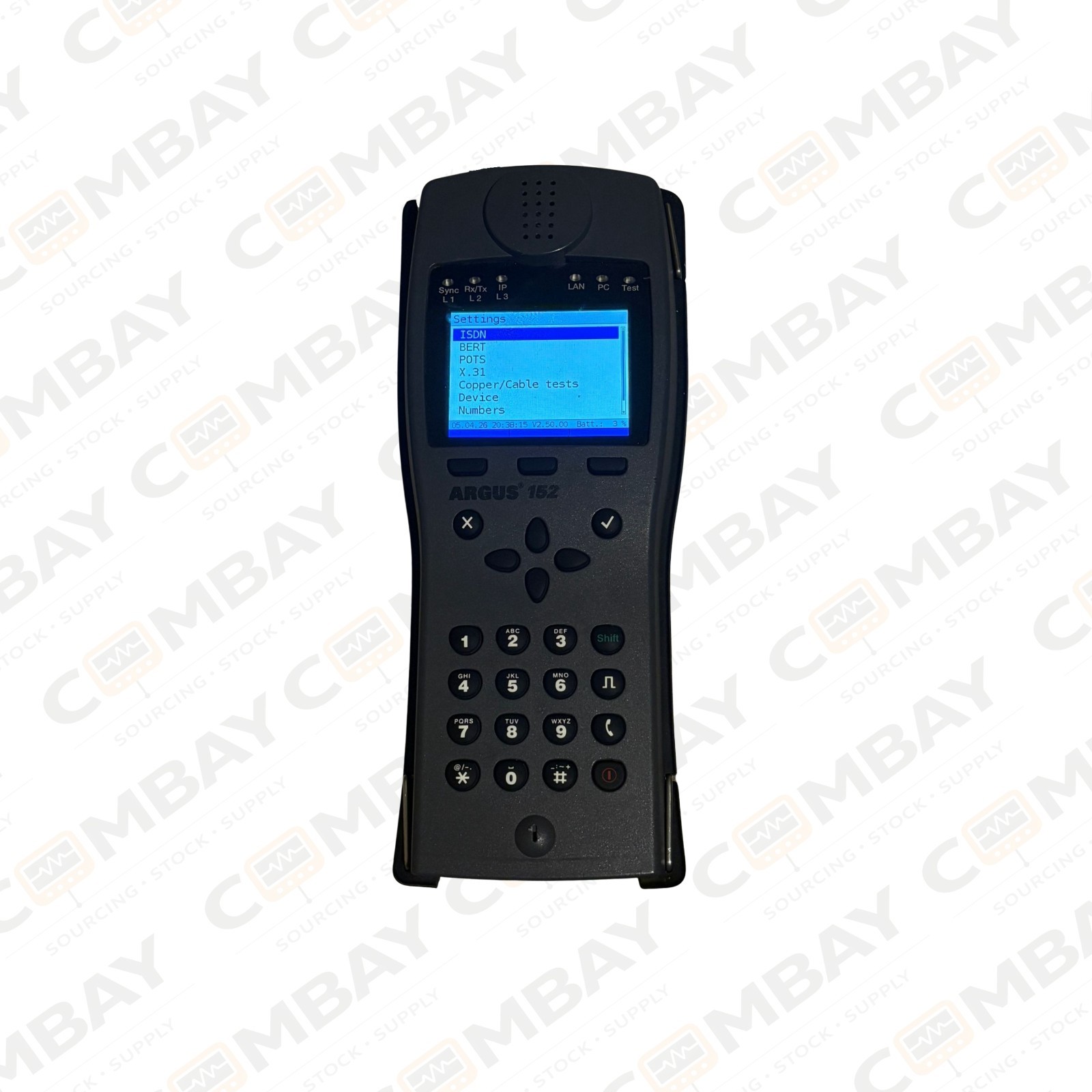 Intec Argus 152 ADSL Annex B&J VDSL ISDN POTS Ethernet Bridge Tester 3