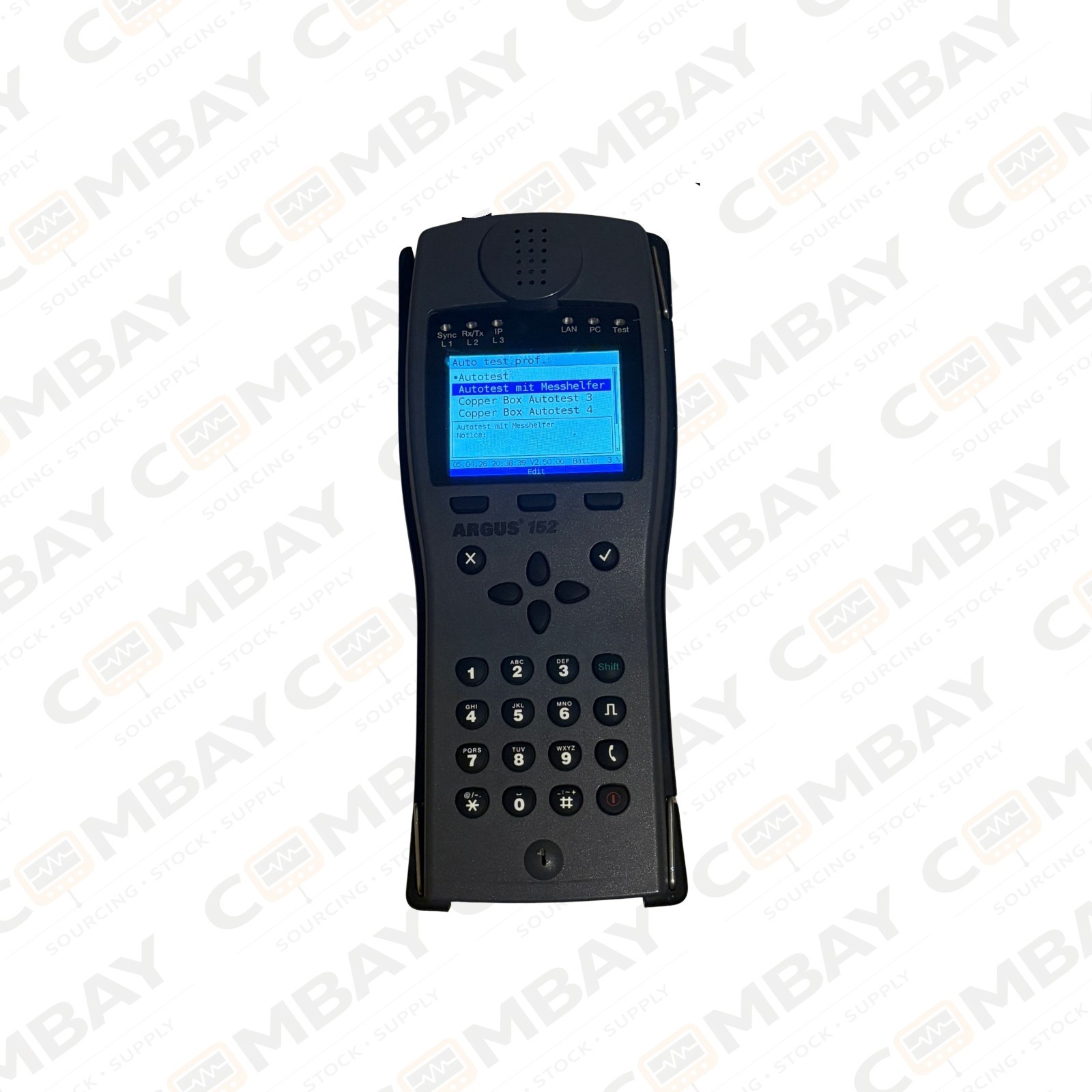 Intec Argus 152 ADSL Annex B&J VDSL ISDN POTS Ethernet Bridge Tester 4