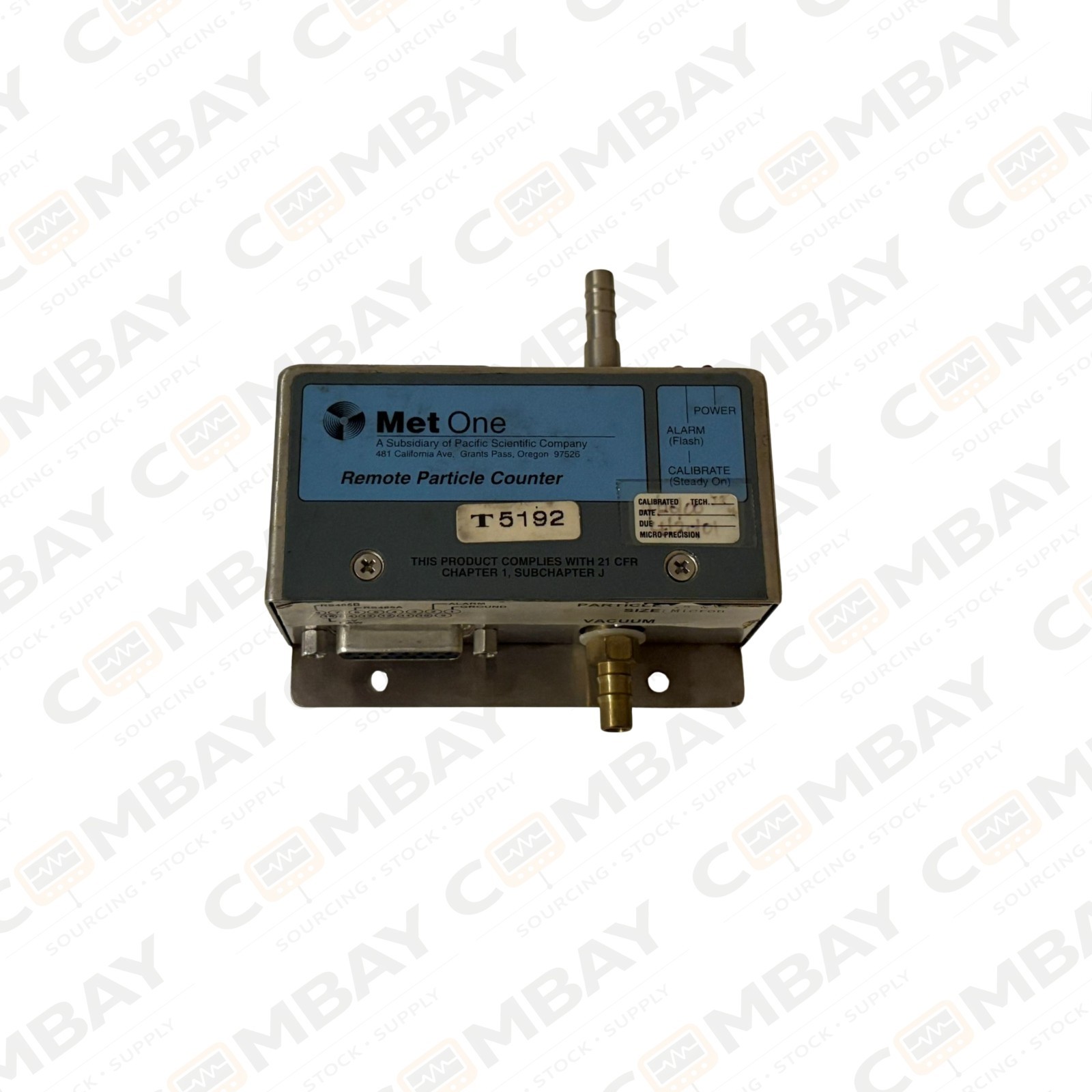 Met One Remote Particle Counter R4815 0.5/5M 1 CFM