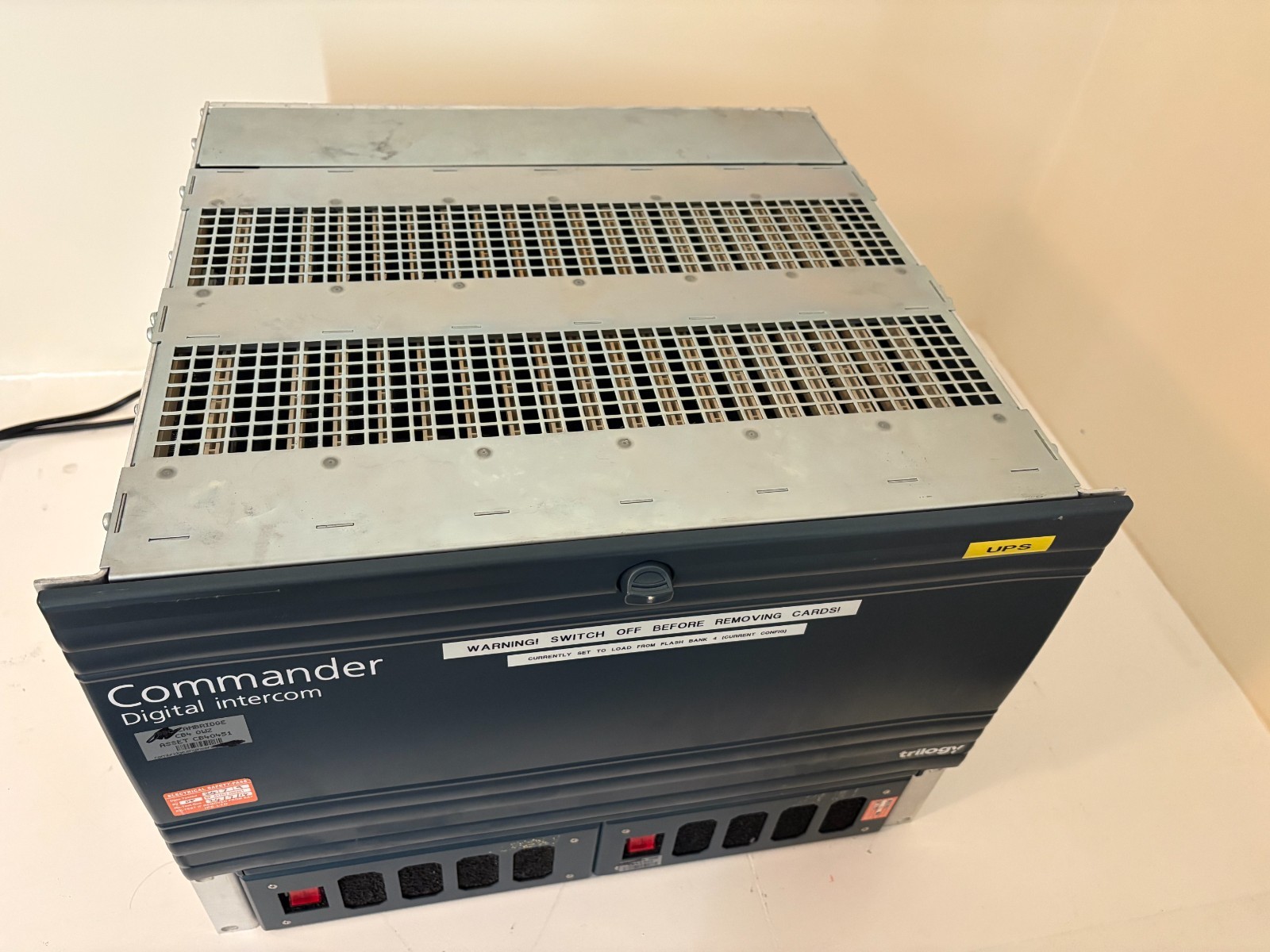 Trilogy 72 Channel Commander Digital Intercom Talkback Mainframe 2