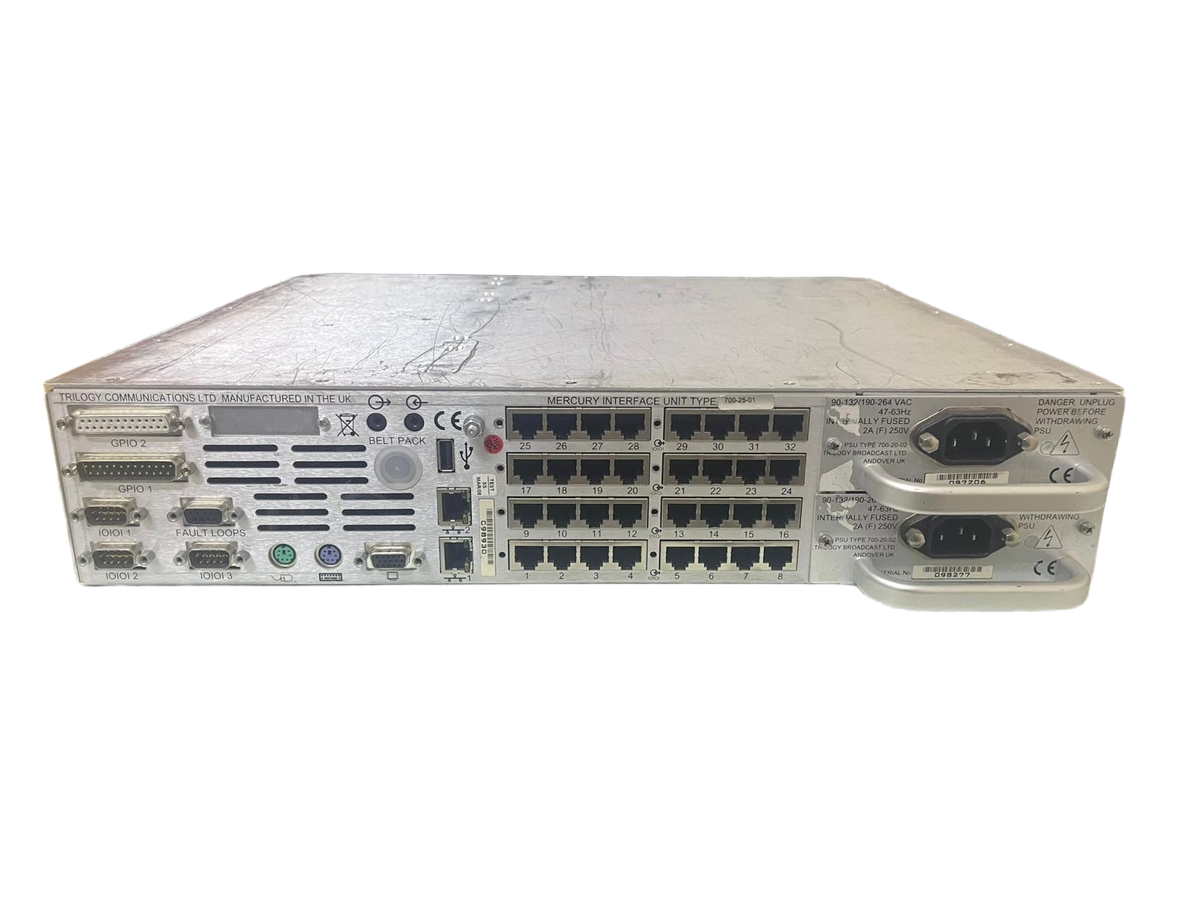 Trilogy Mercury Interface 32 Ports Unit Mainframe System 700-25-01 inc. Software 6