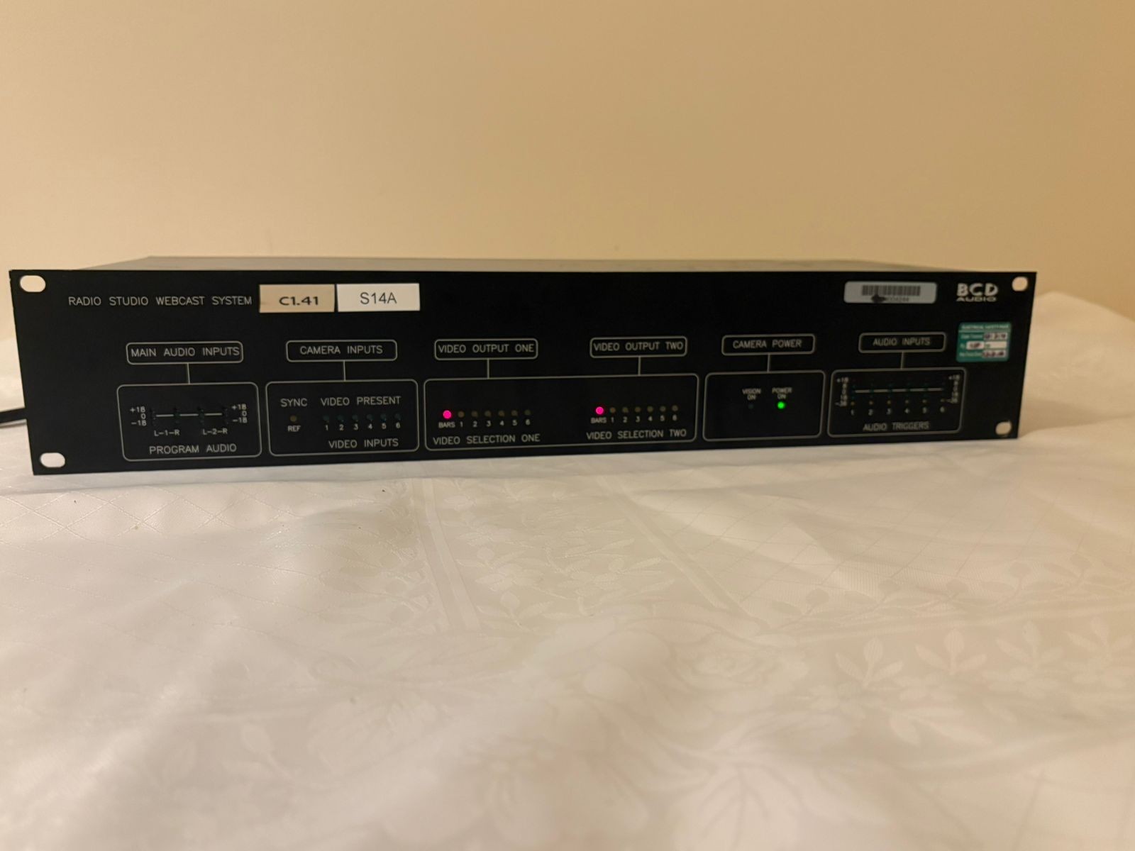 BCD Audio Radio Studio Webcast System