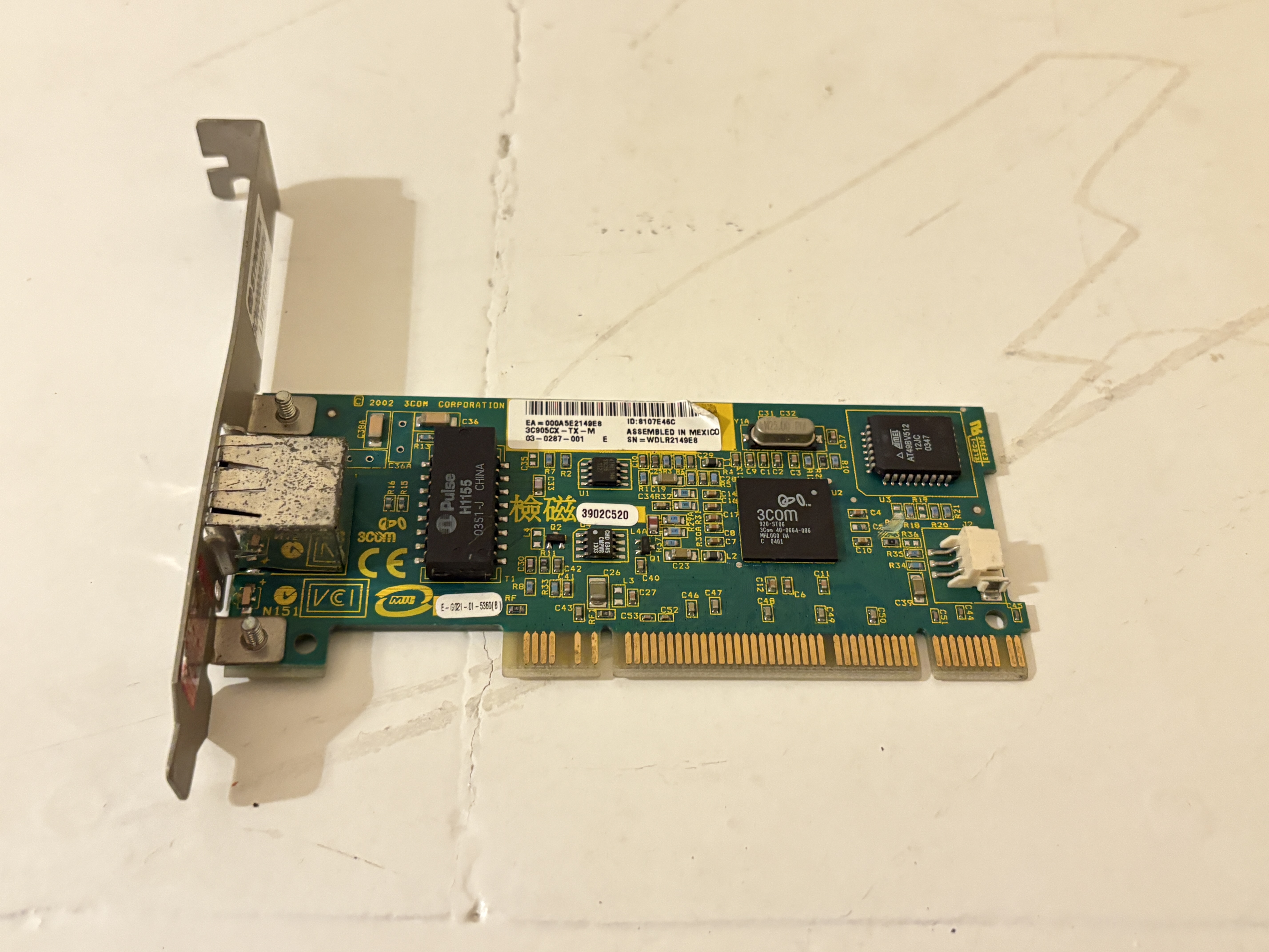 3Com 3C905C-TX-M Fast EtherLink XL PCI Network Interface Card