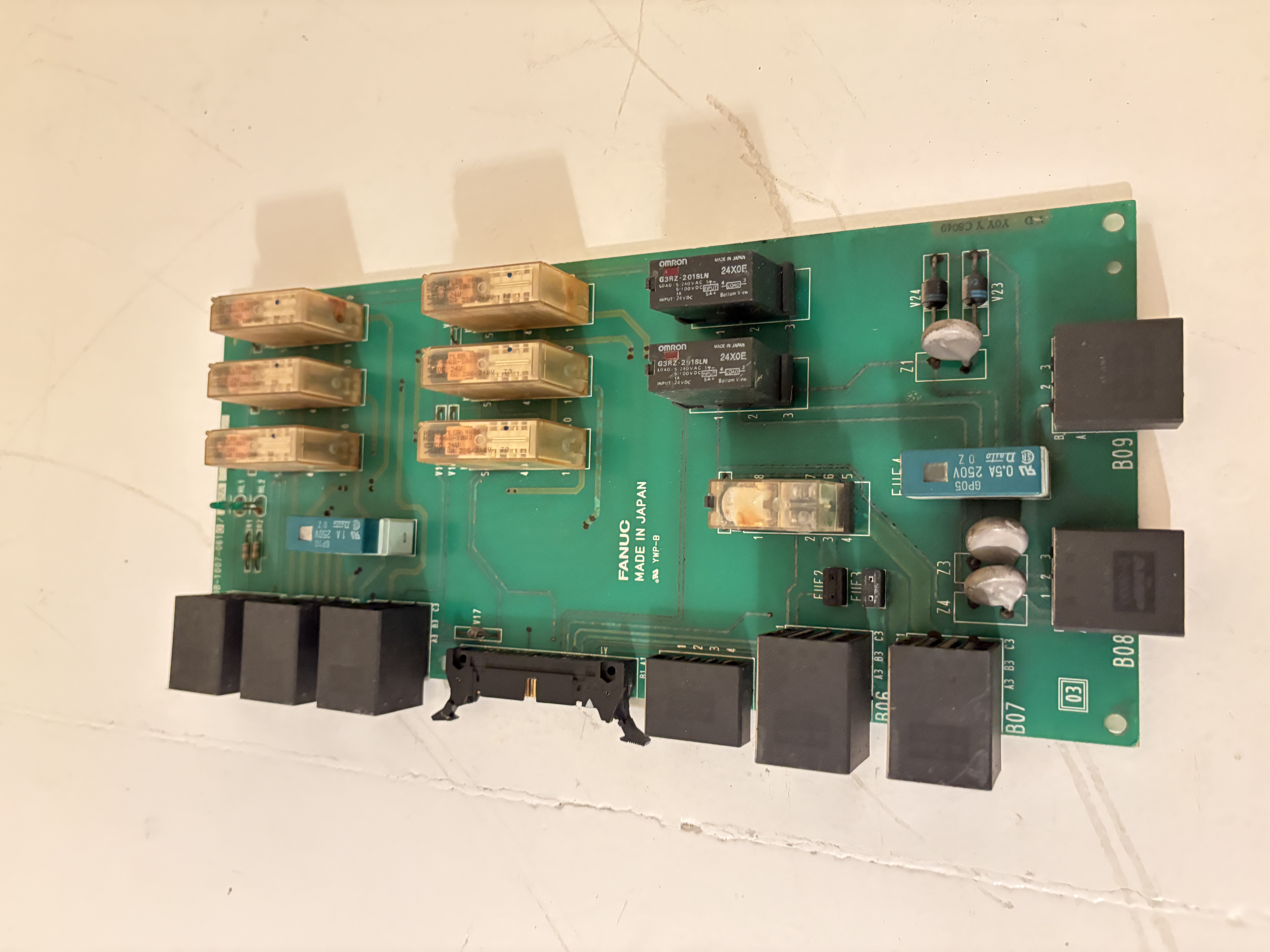 Fanuc industrial PCB Board A20B-1007-0610/02A