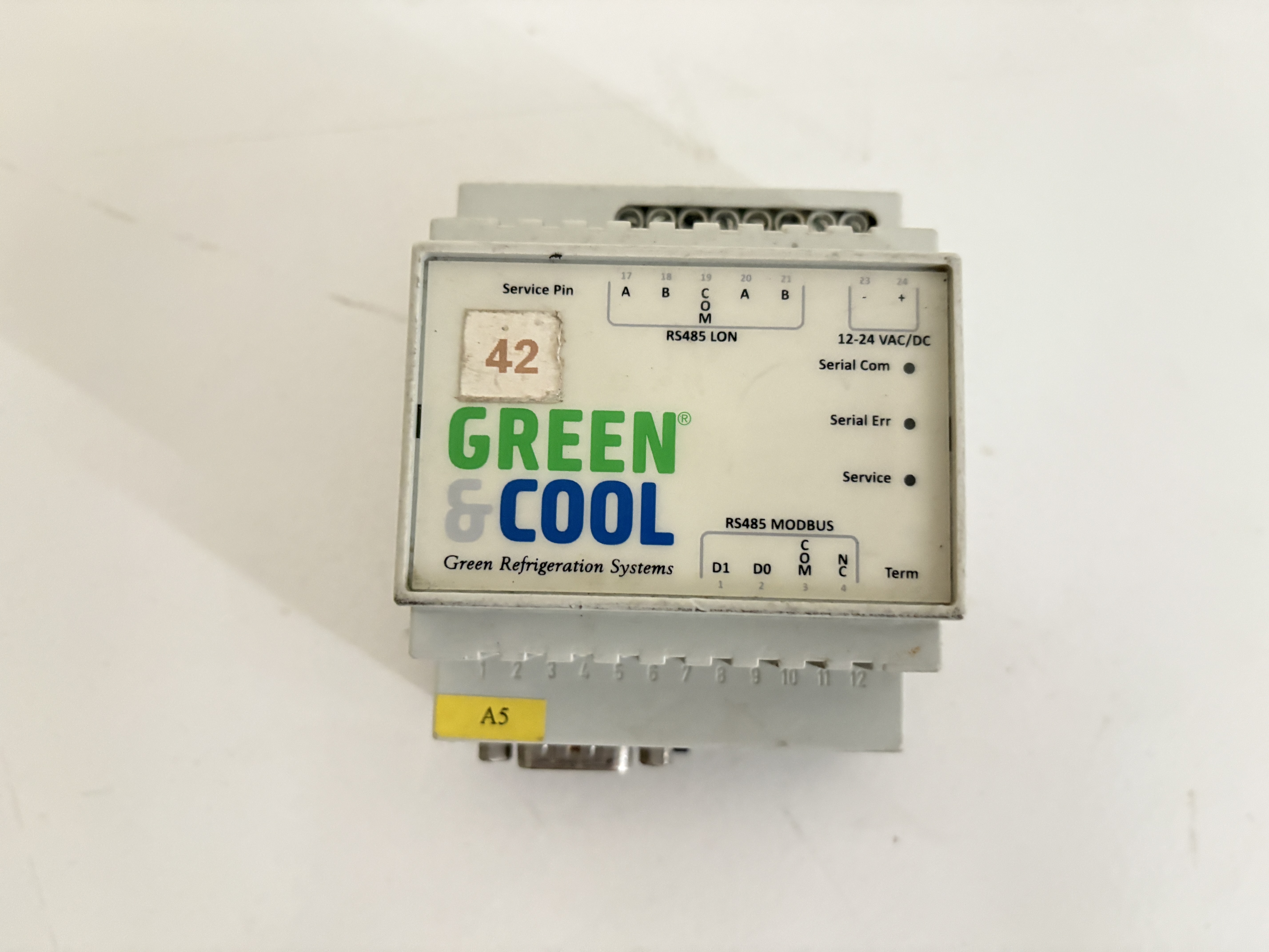 Green & Cool RS485 Modbus Refrigeration Service Interface Module