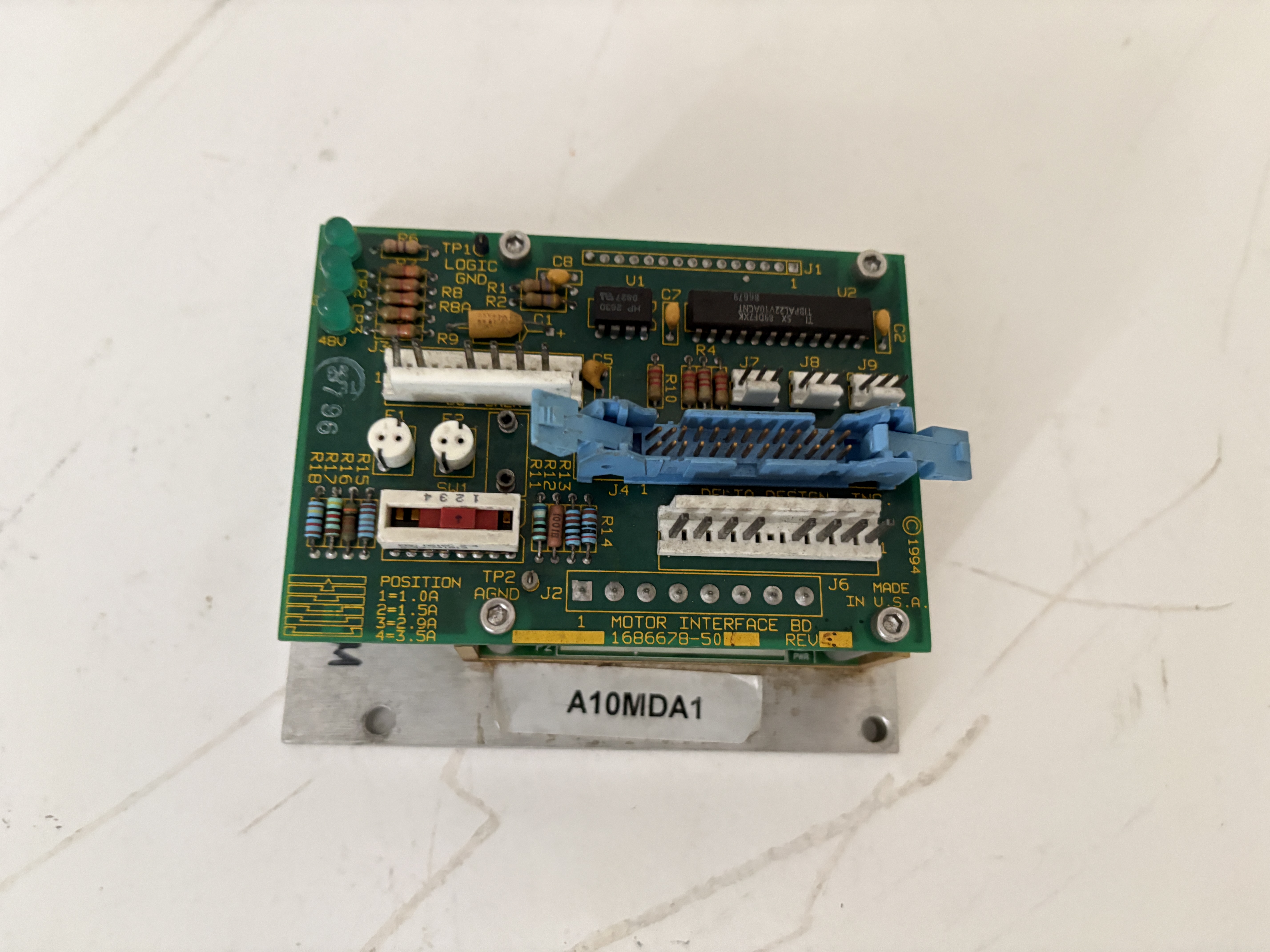 Intelligent Systems M804-DD2 Stepper/Motor Drive Board Assembly