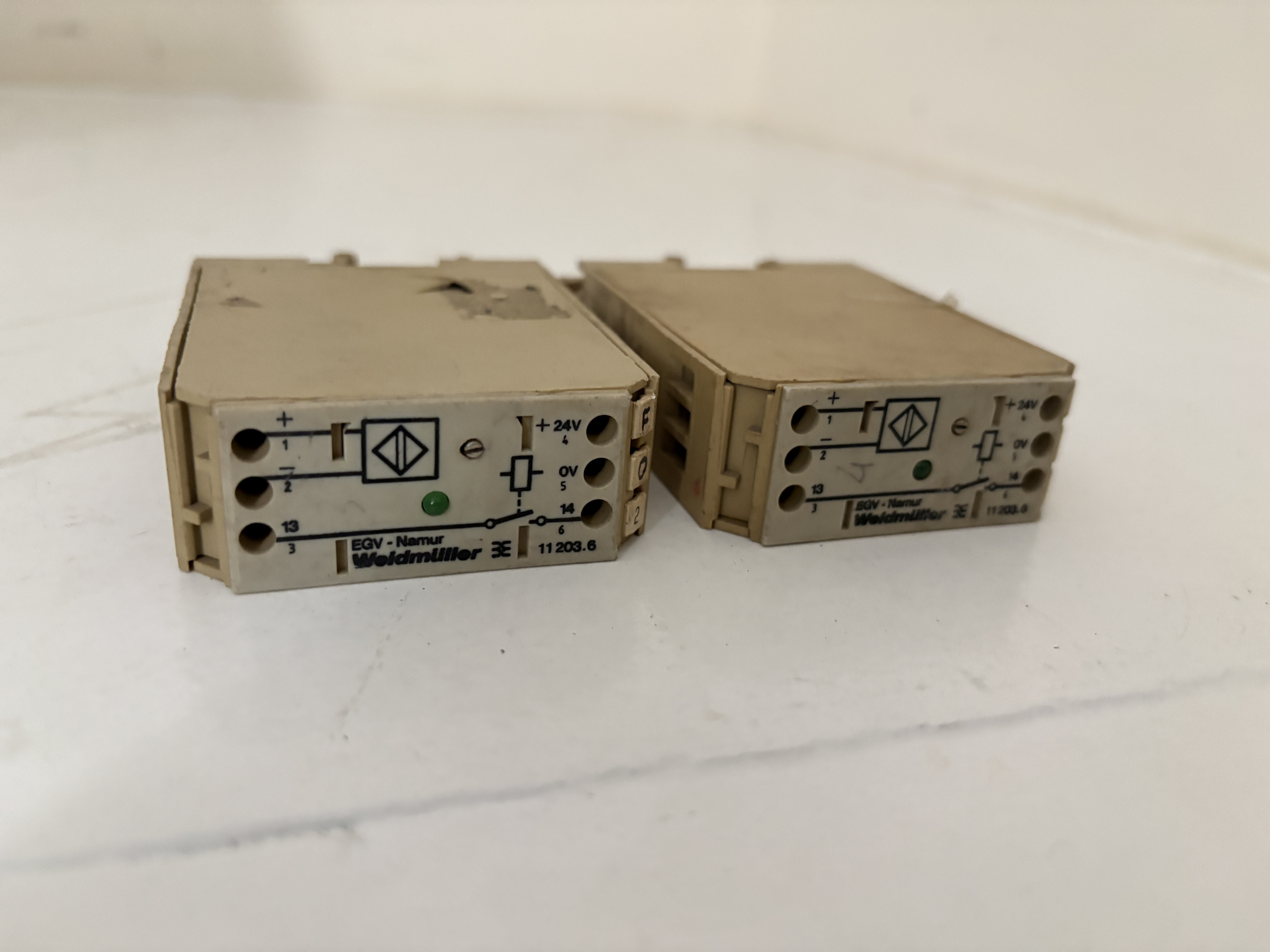 Weidmuller EGV-NAMUR 11203.6 24V Signal Converter Relay Module